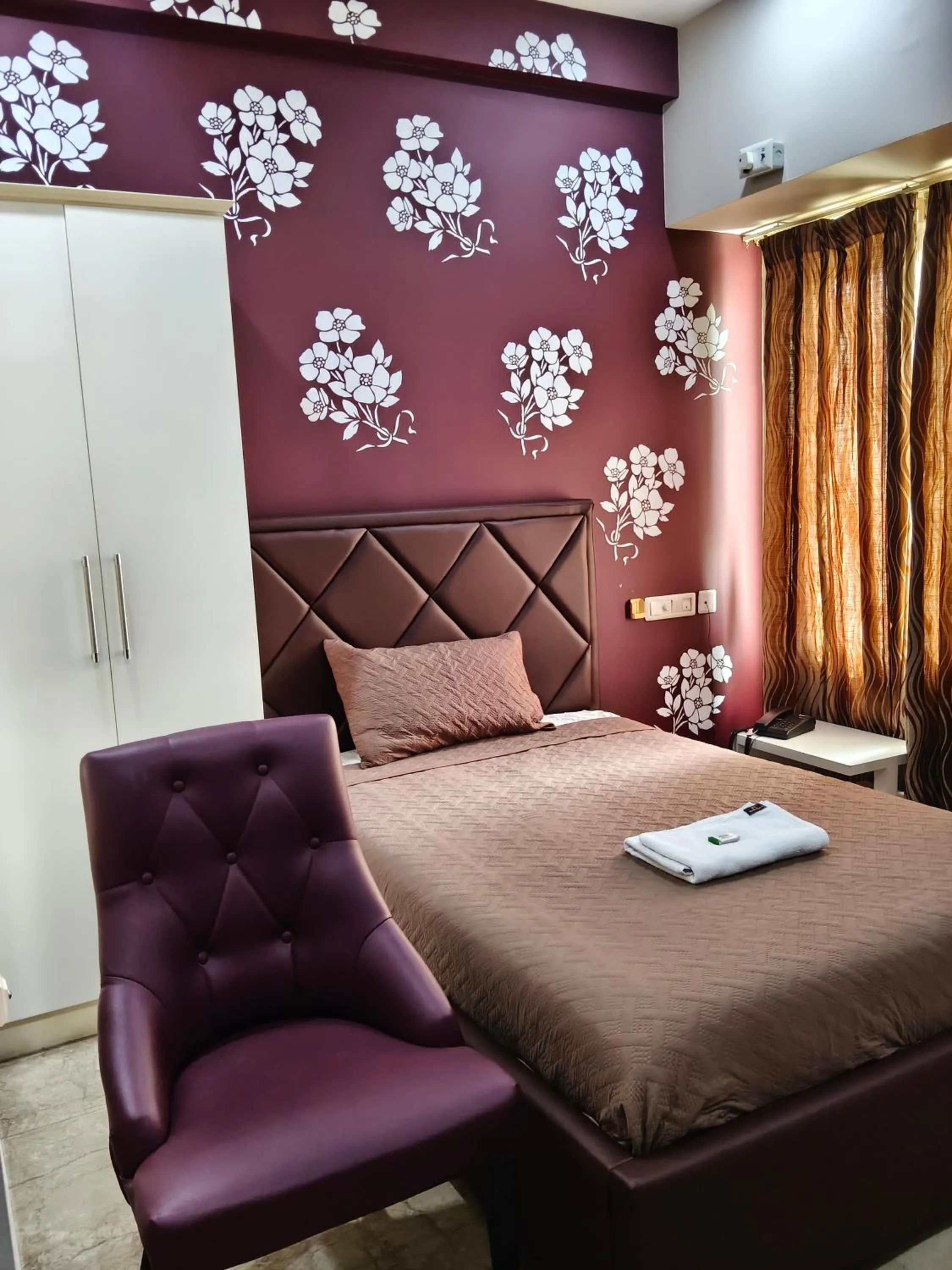 Bed in Hotel Rieejh