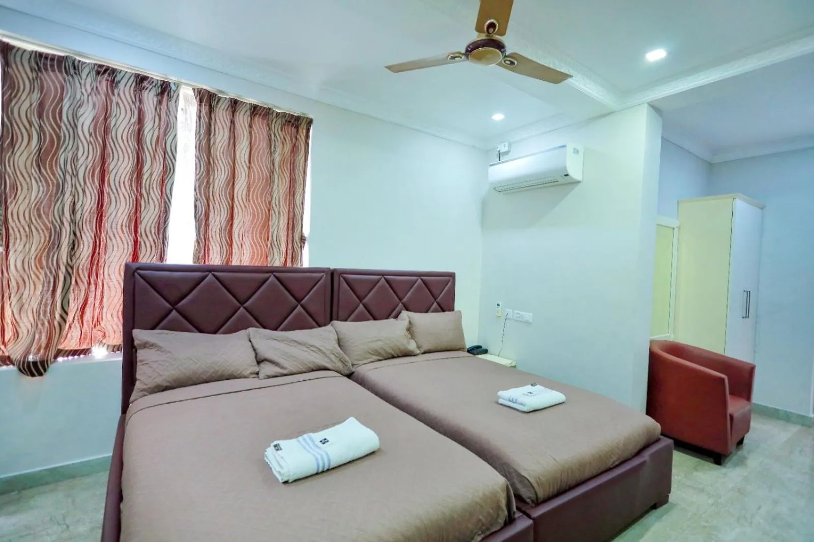 Bed in Hotel Rieejh