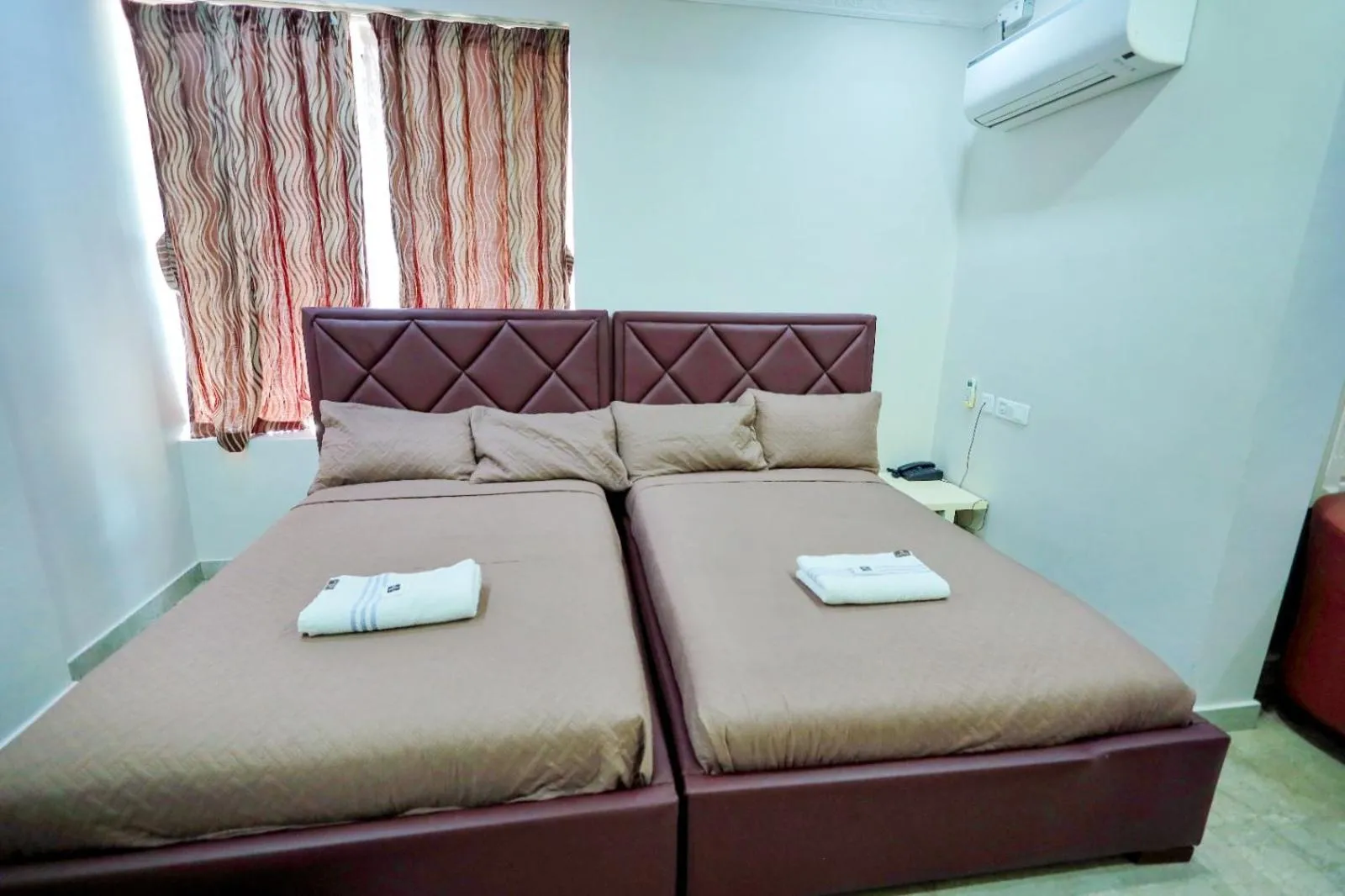 Bed in Hotel Rieejh