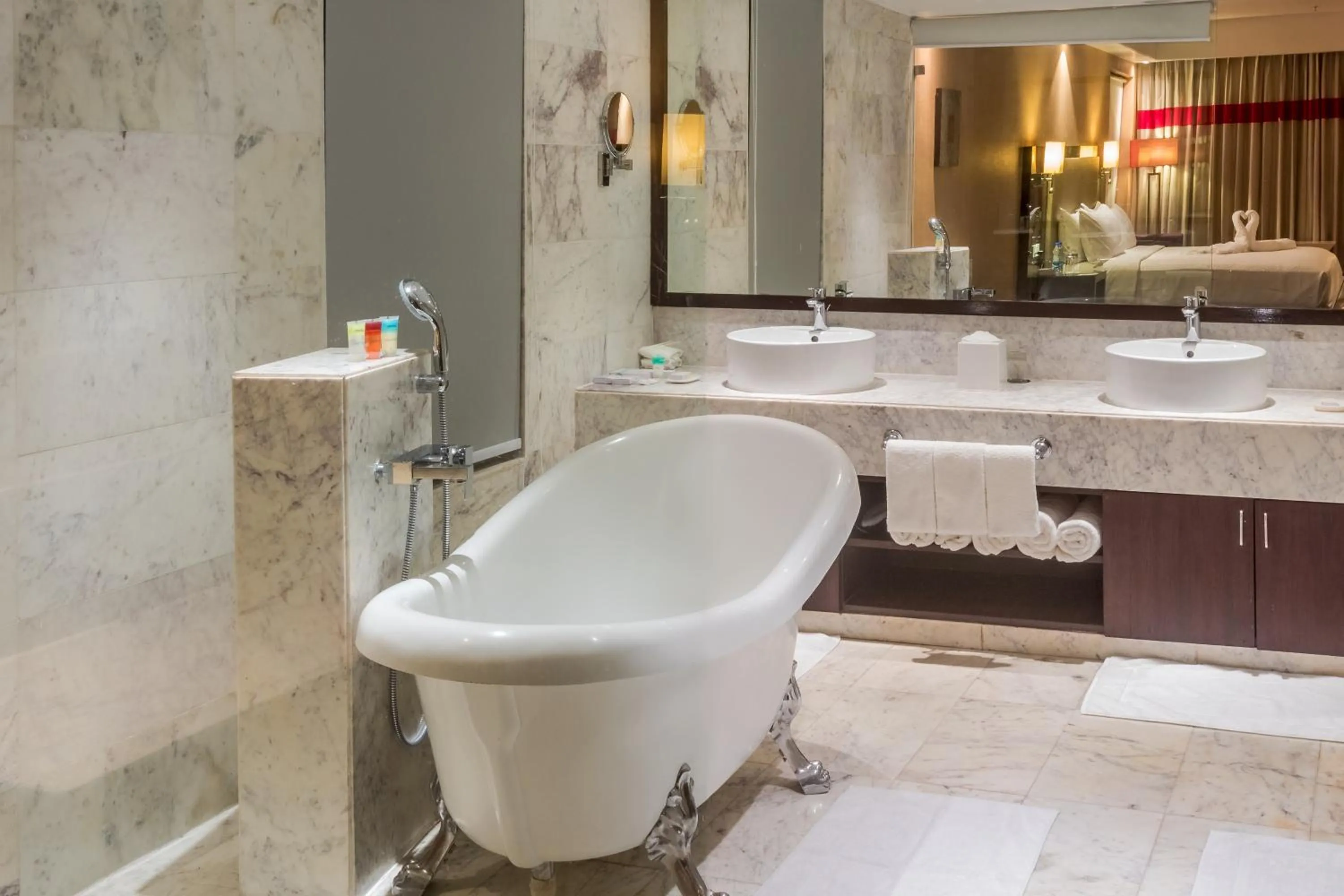 Bathroom in Radisson Hotel Agra