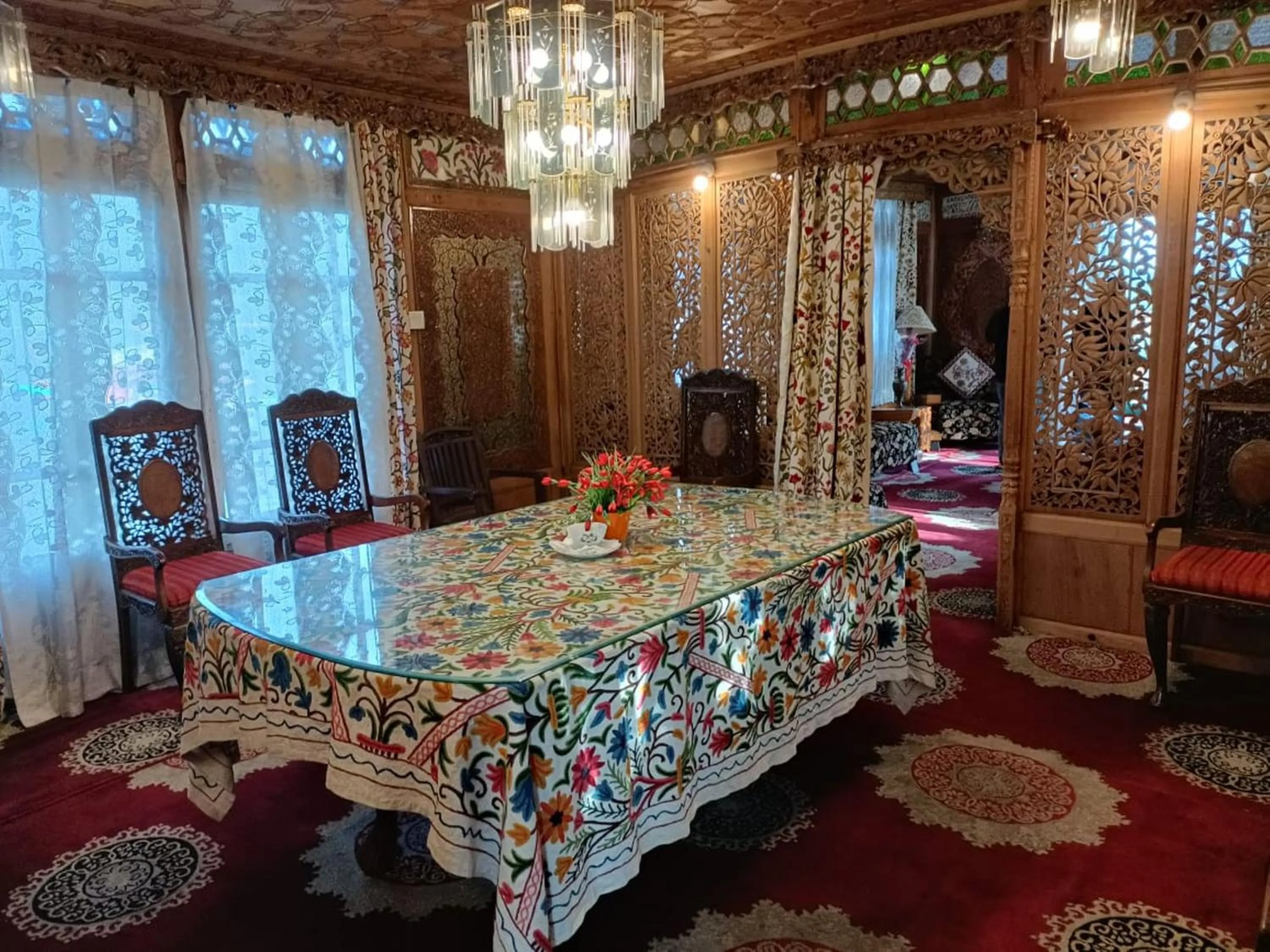 Living room in The Heritage Group Of Houseboats