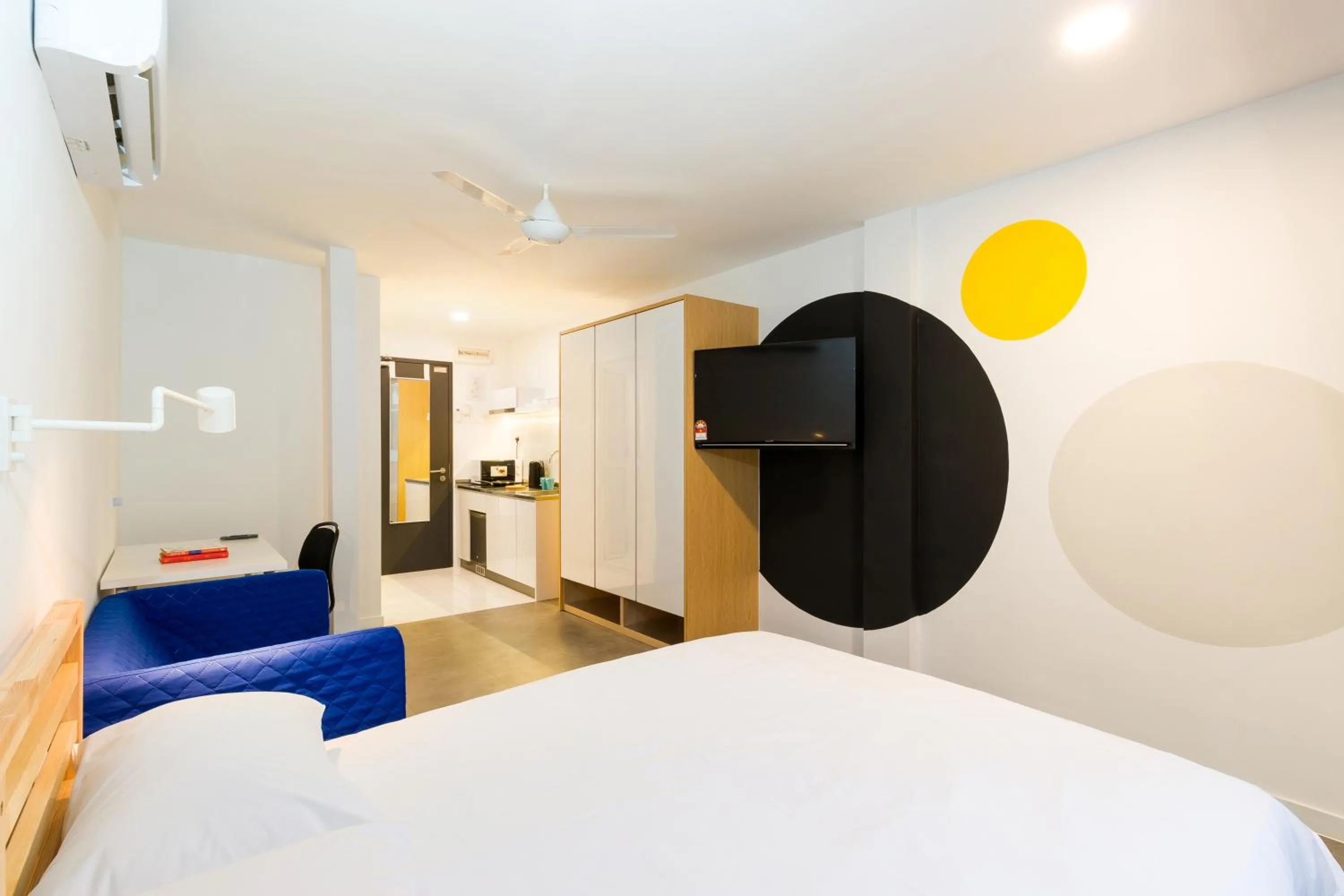 Bed in Upstairs Downstairs CoLiving Kampung Pandan