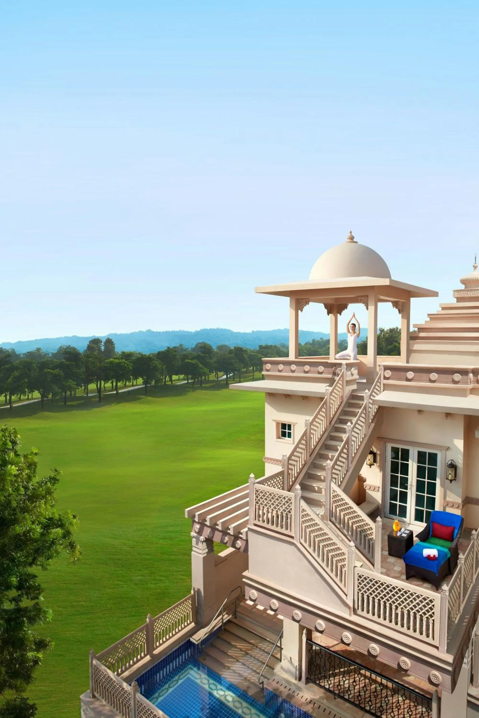 Property building in ITC Grand Bharat, a Luxury Collection Retreat, Gurgaon, New Delhi Capital Region