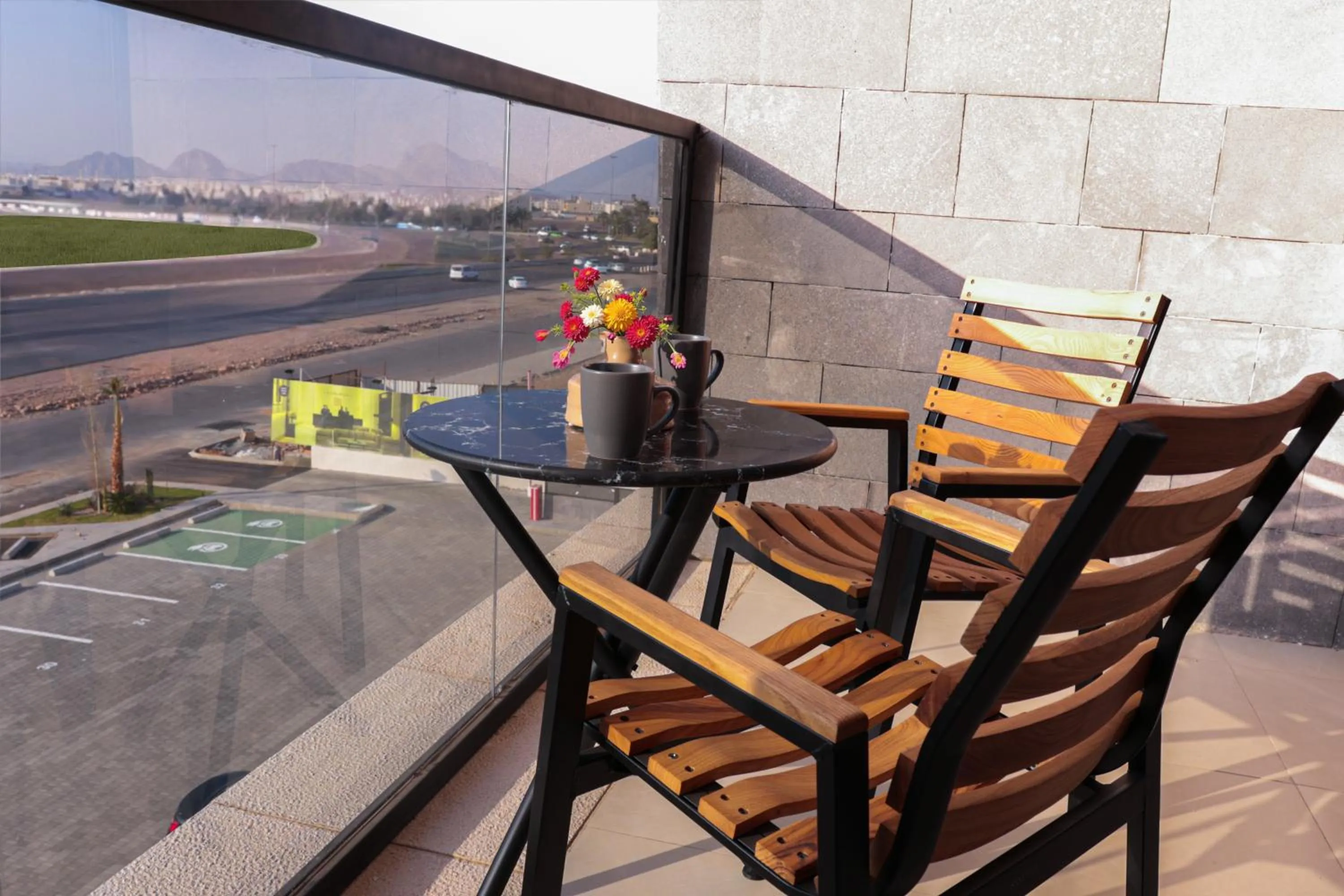 Balcony/Terrace in Hafawah Resort