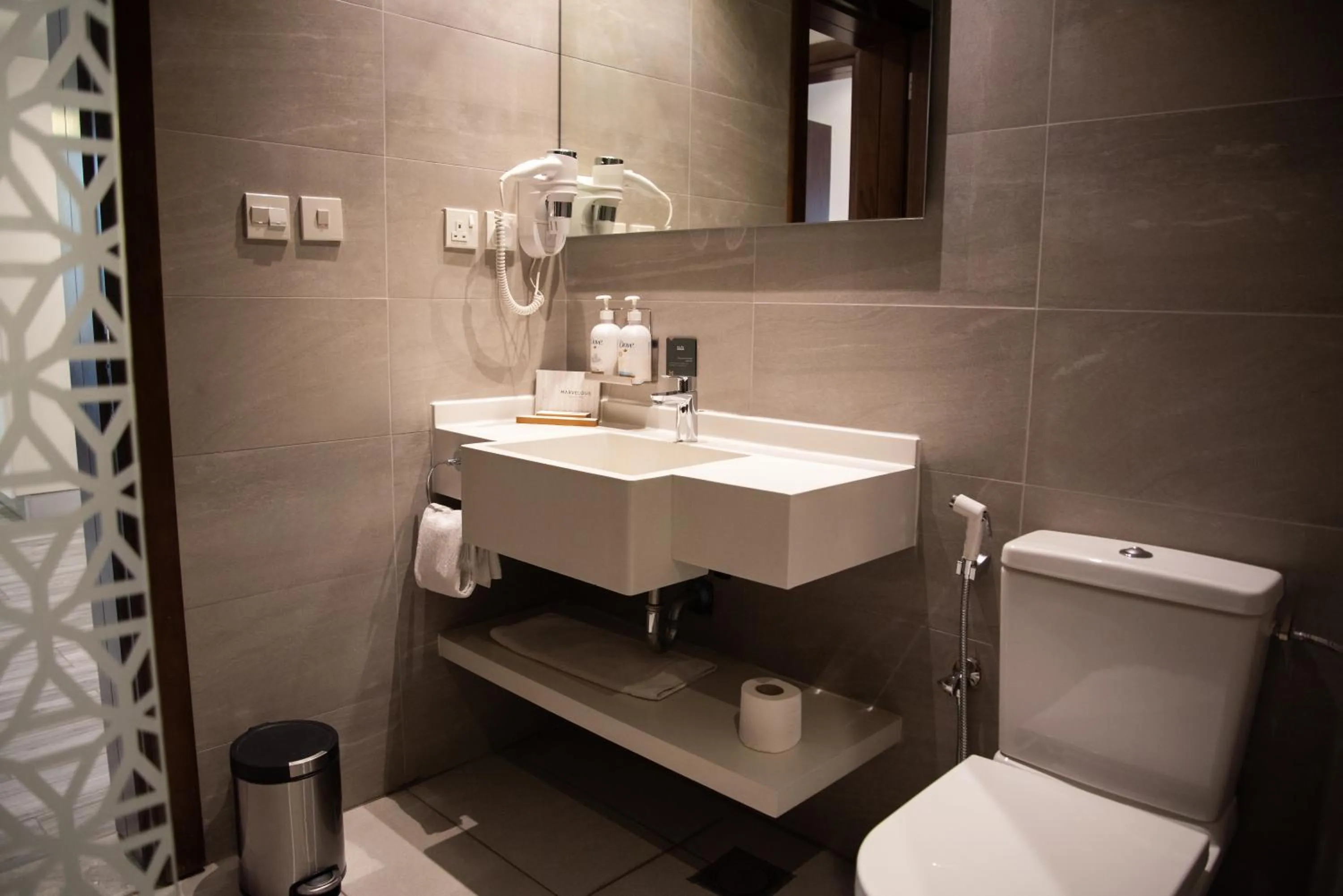 Toilet in Hafawah Resort