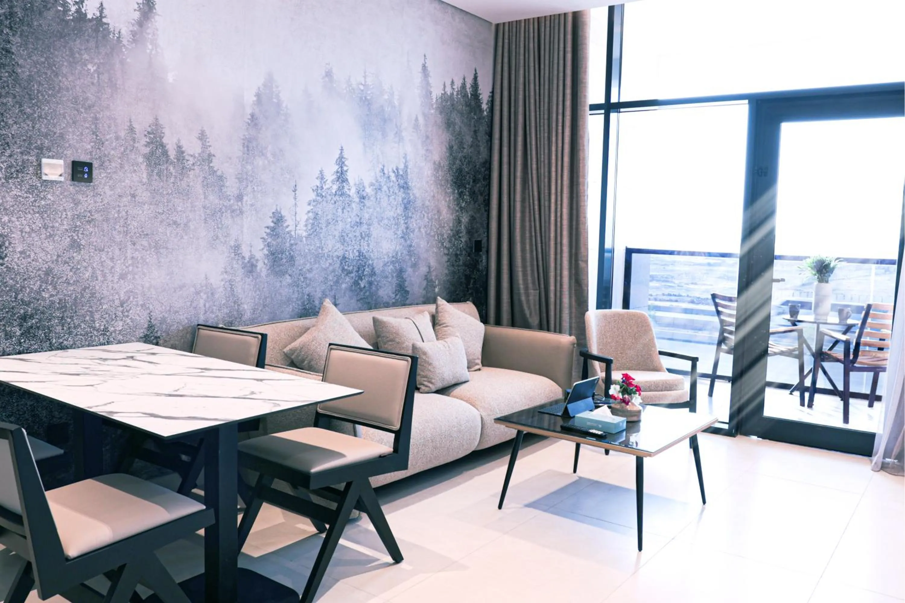 Living room in Hafawah Resort