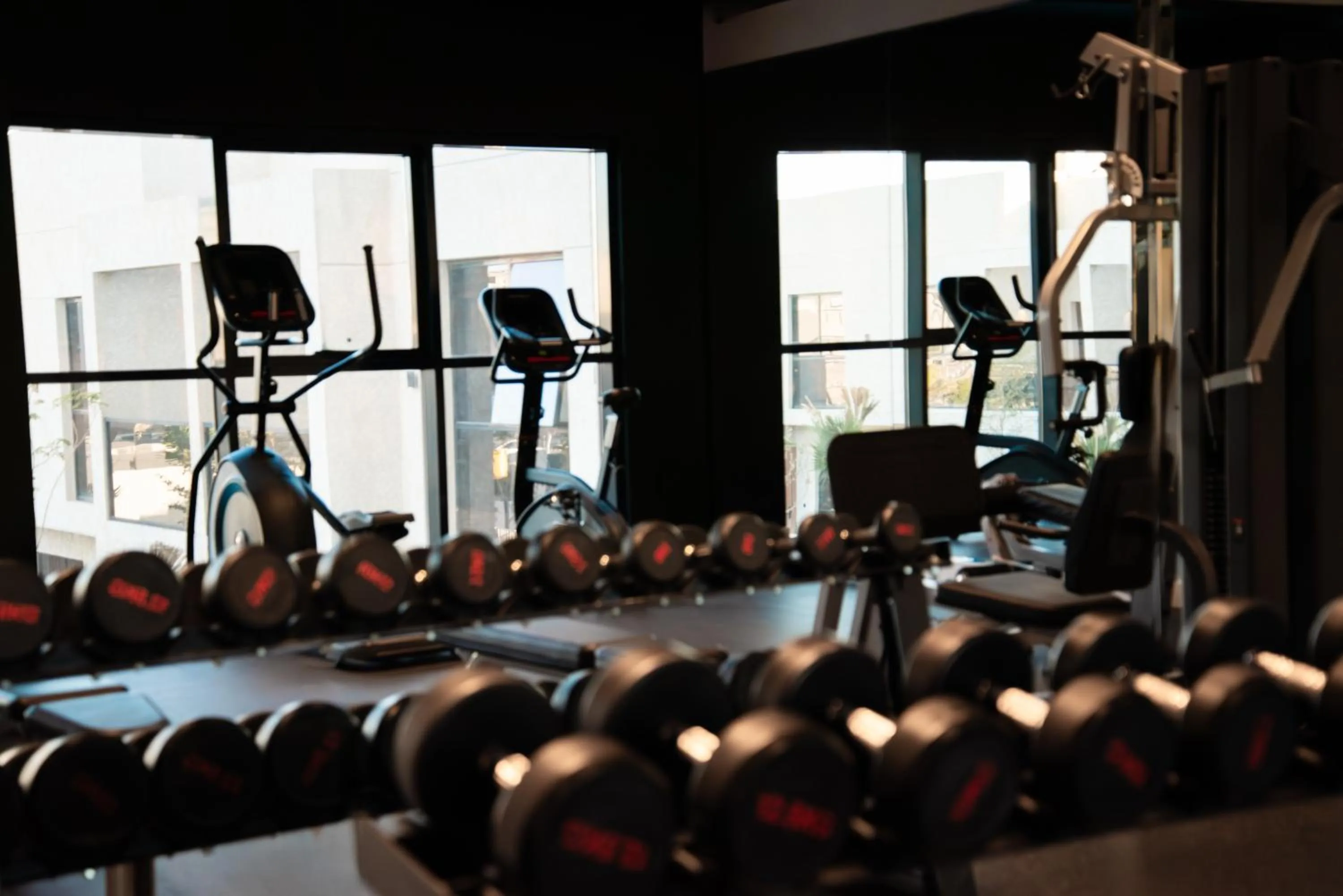 Fitness centre/facilities in Hafawah Resort