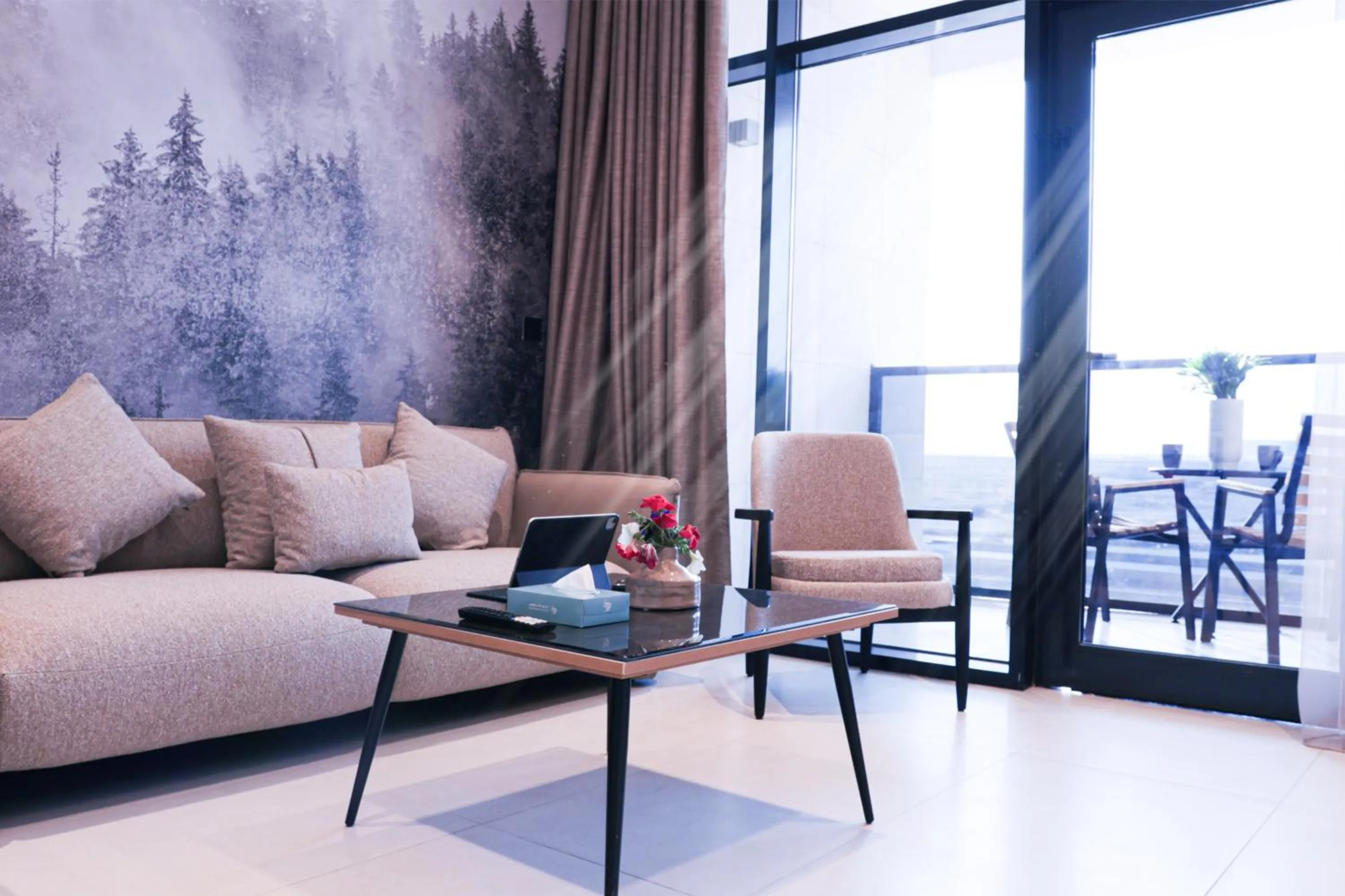 Living room in Hafawah Resort