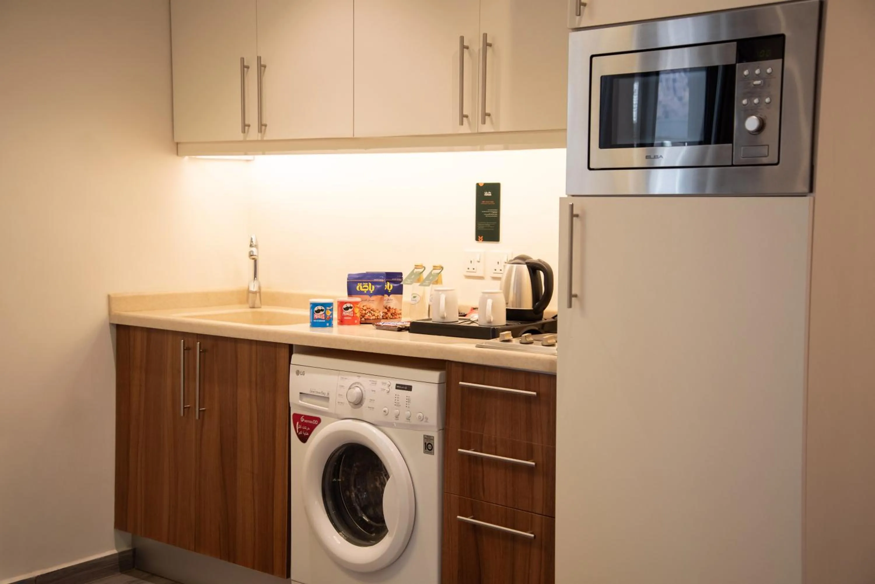 Kitchen or kitchenette in Hafawah Resort