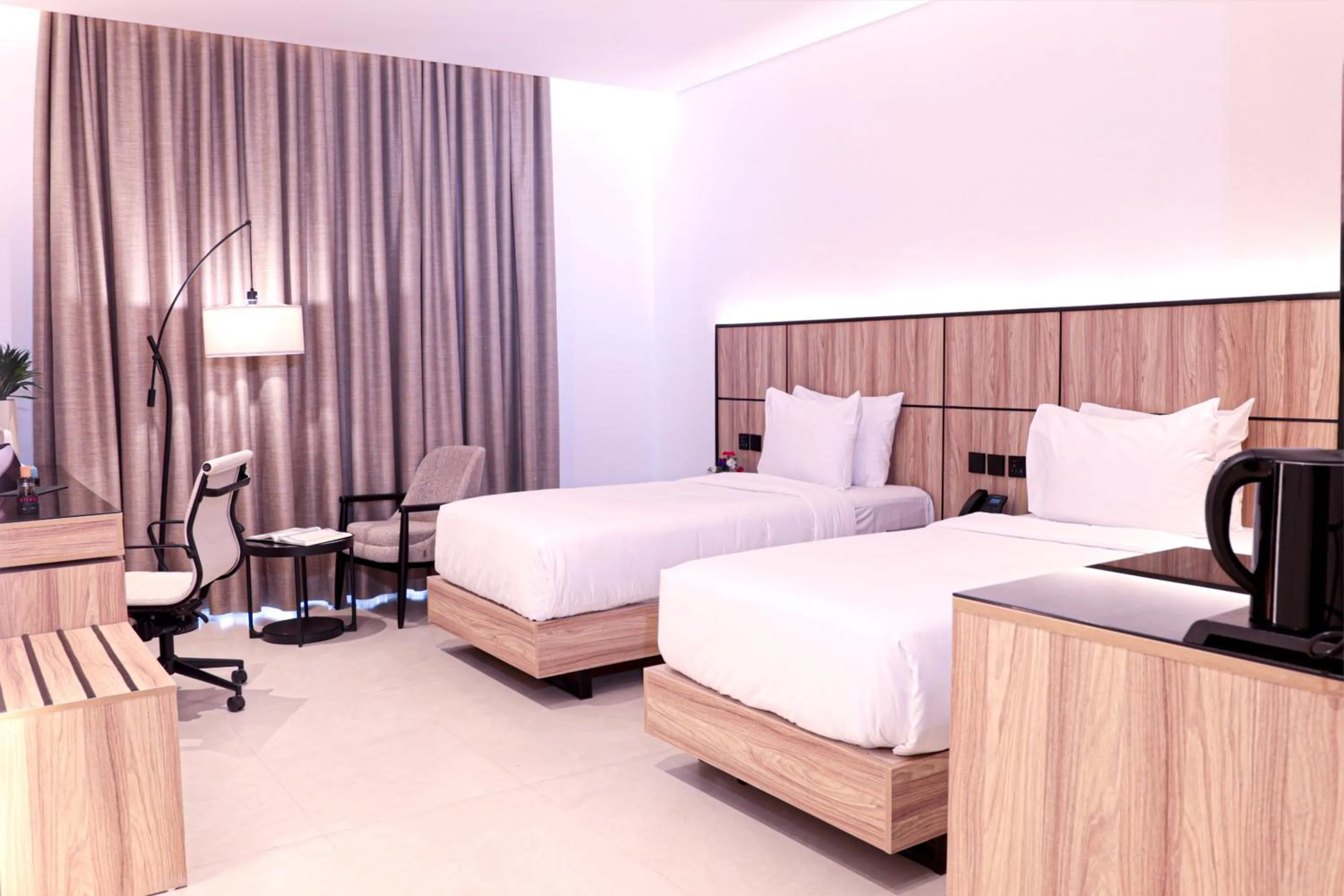 Bed in Hafawah Resort