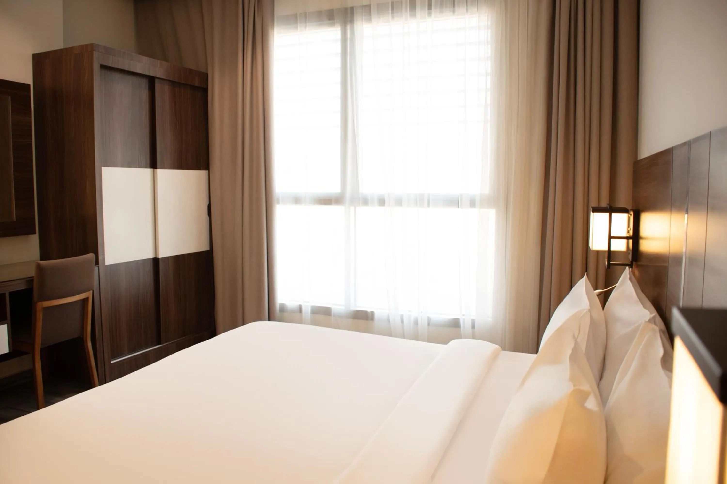 Bed in Hafawah Resort