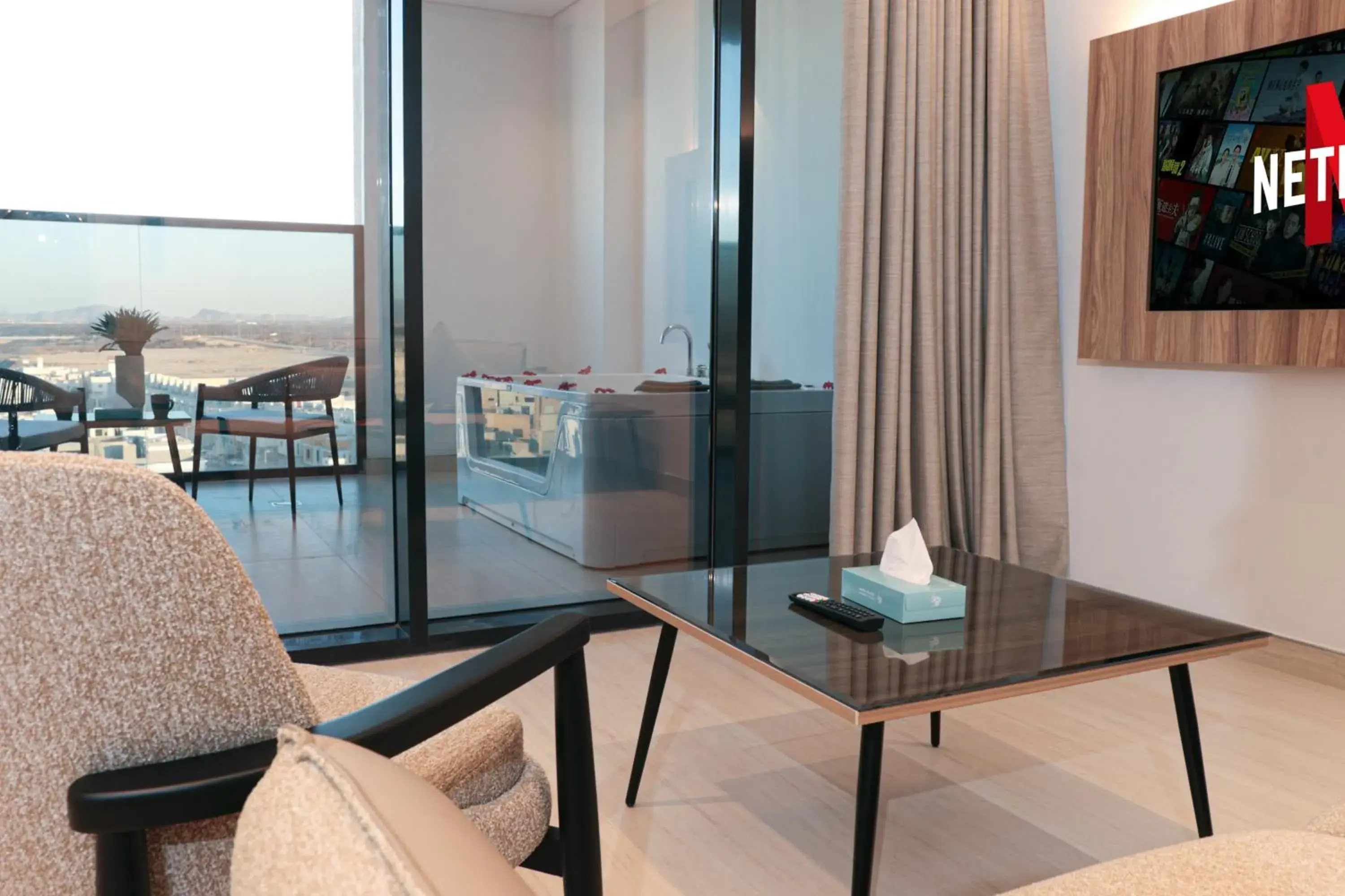 TV and multimedia in Hafawah Resort TV and multimedia in Hafawah Resort