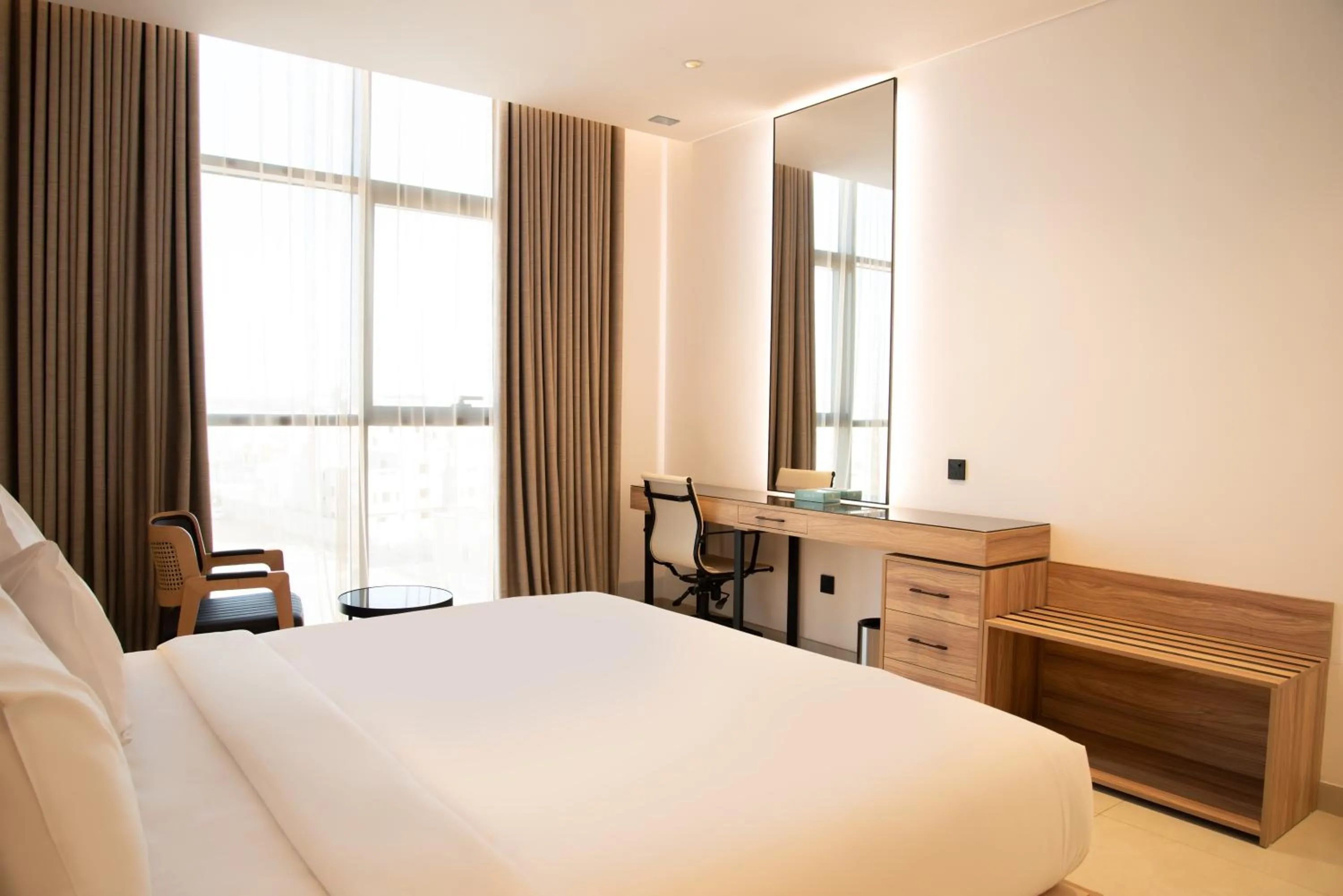 Bed in Hafawah Resort