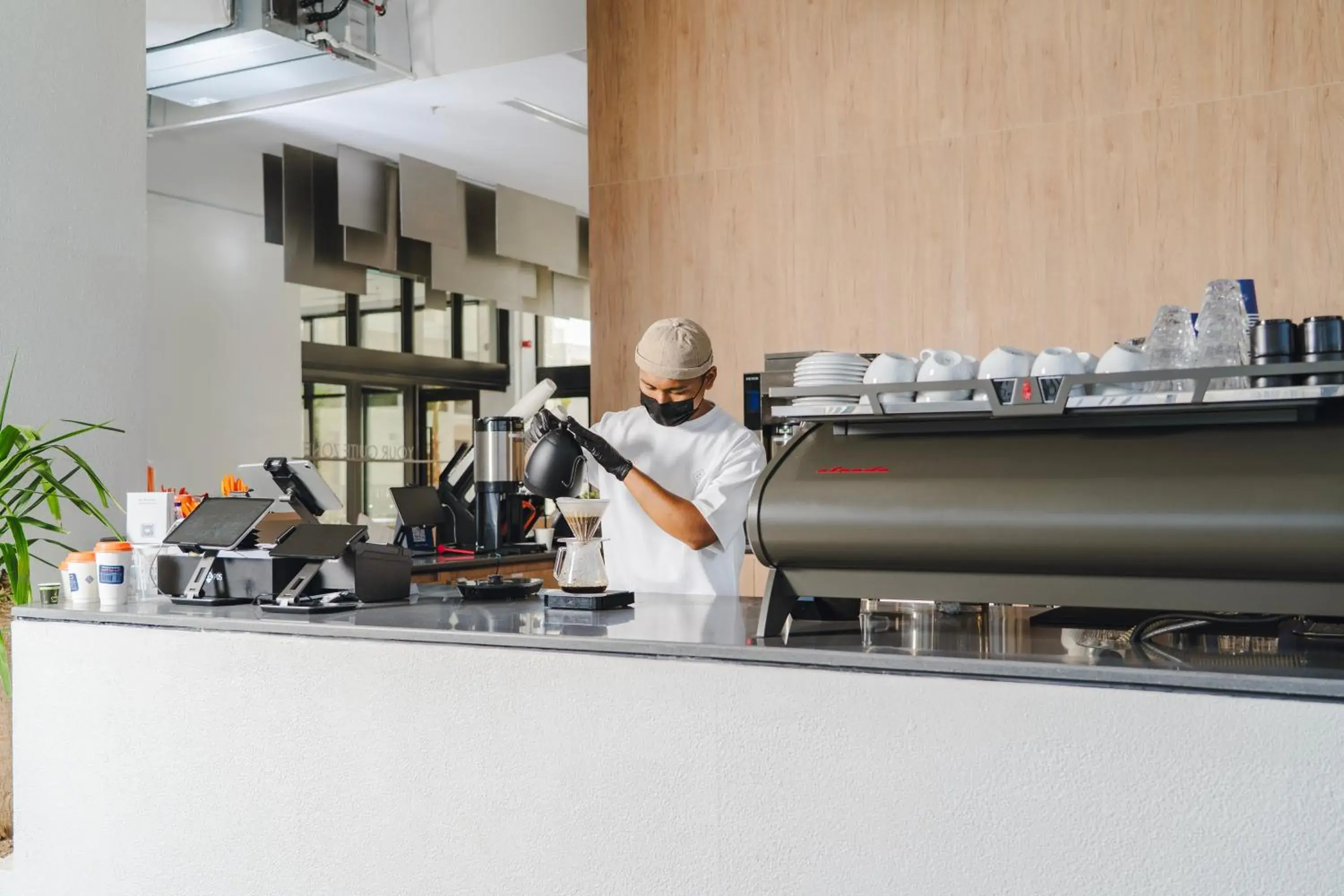 Coffee/tea facilities in Hafawah Resort Coffee/tea facilities in Hafawah Resort