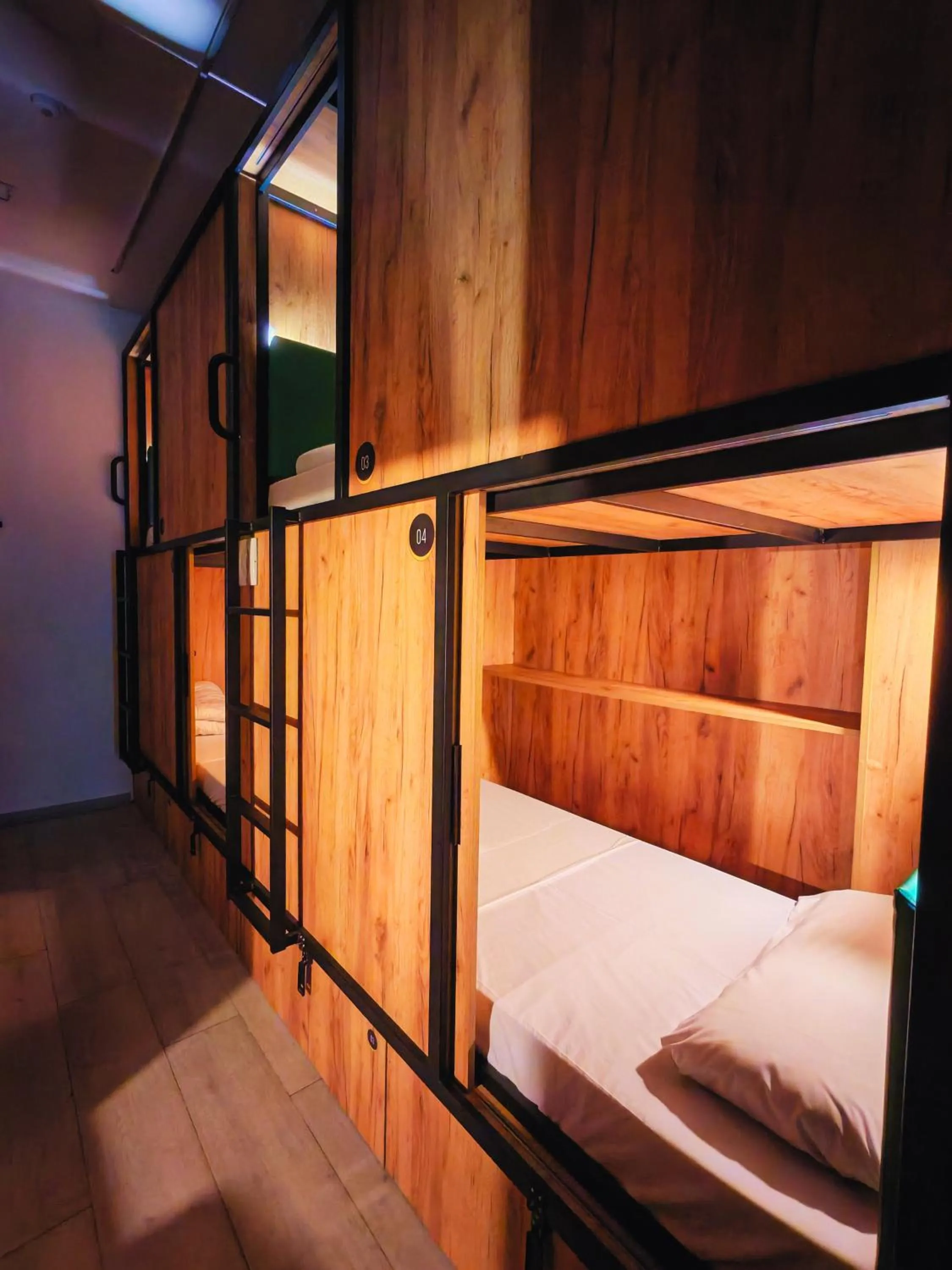 Bed in Urban Inn Capsule Madrid