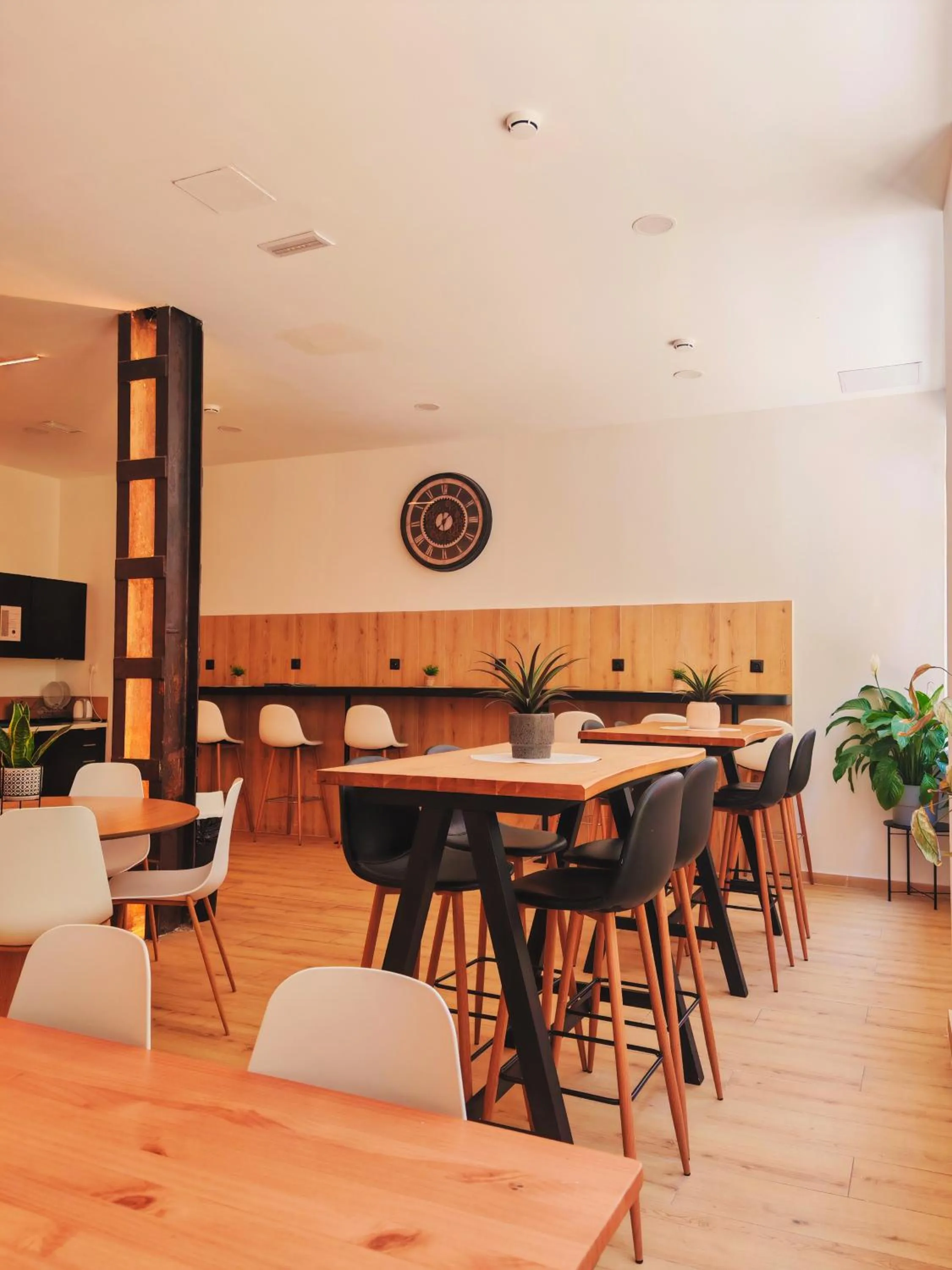 Living room in Urban Inn Capsule Madrid