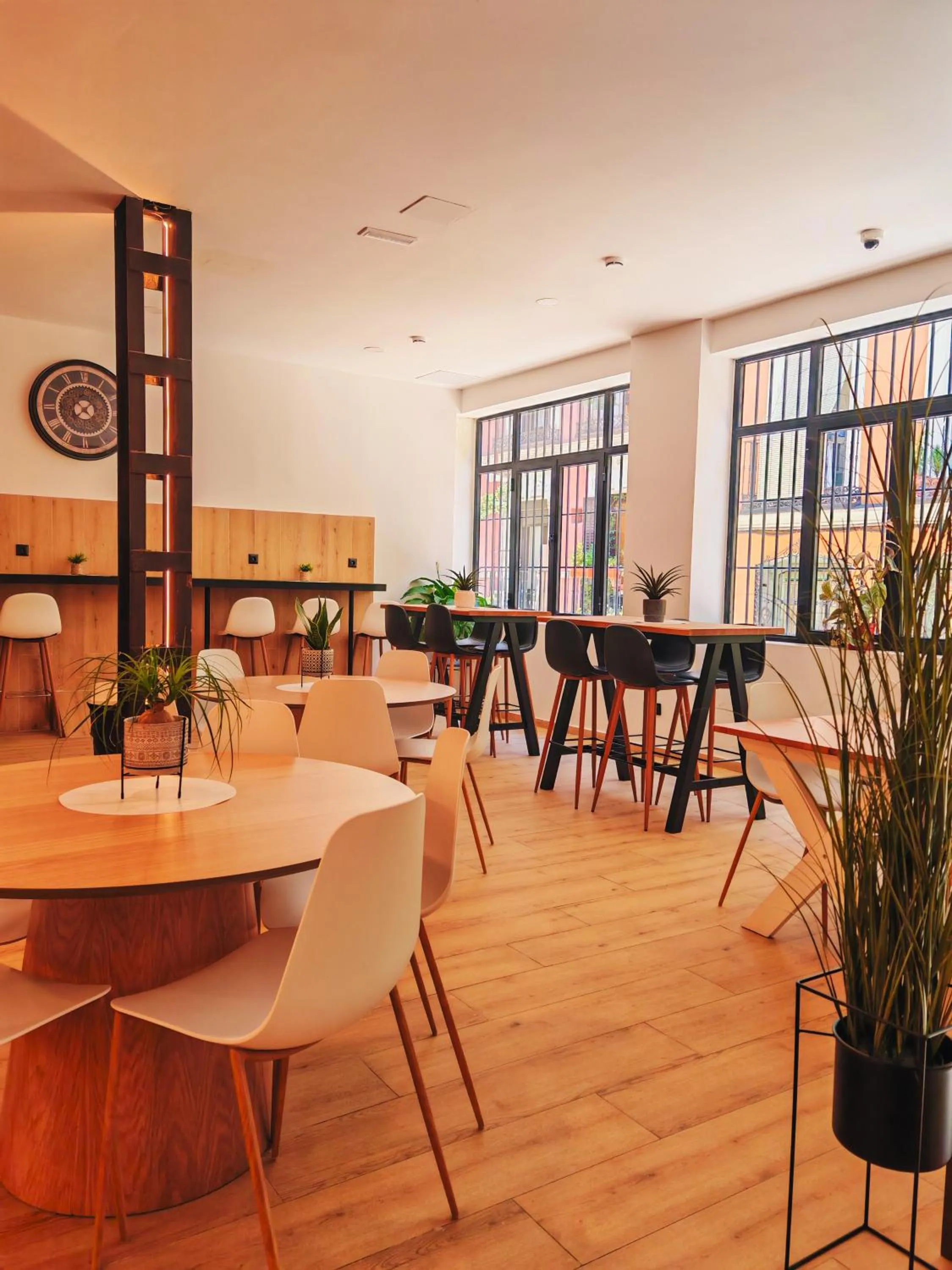 Living room in Urban Inn Capsule Madrid