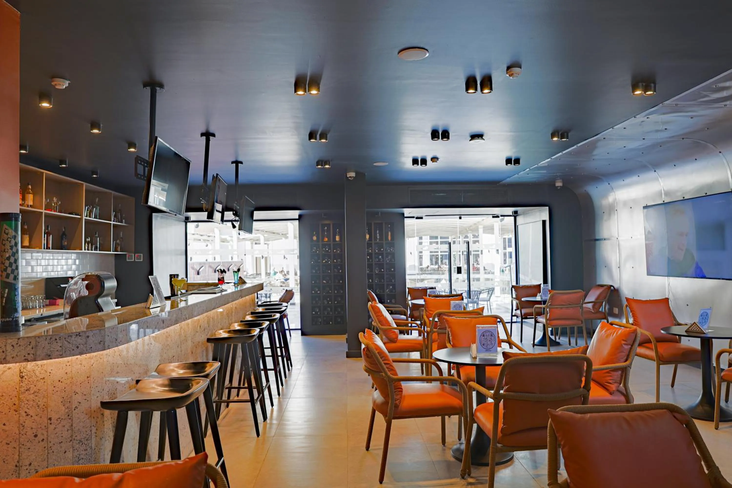 Lounge or bar in Flow Spectrum Resort Sahl Hasheesh