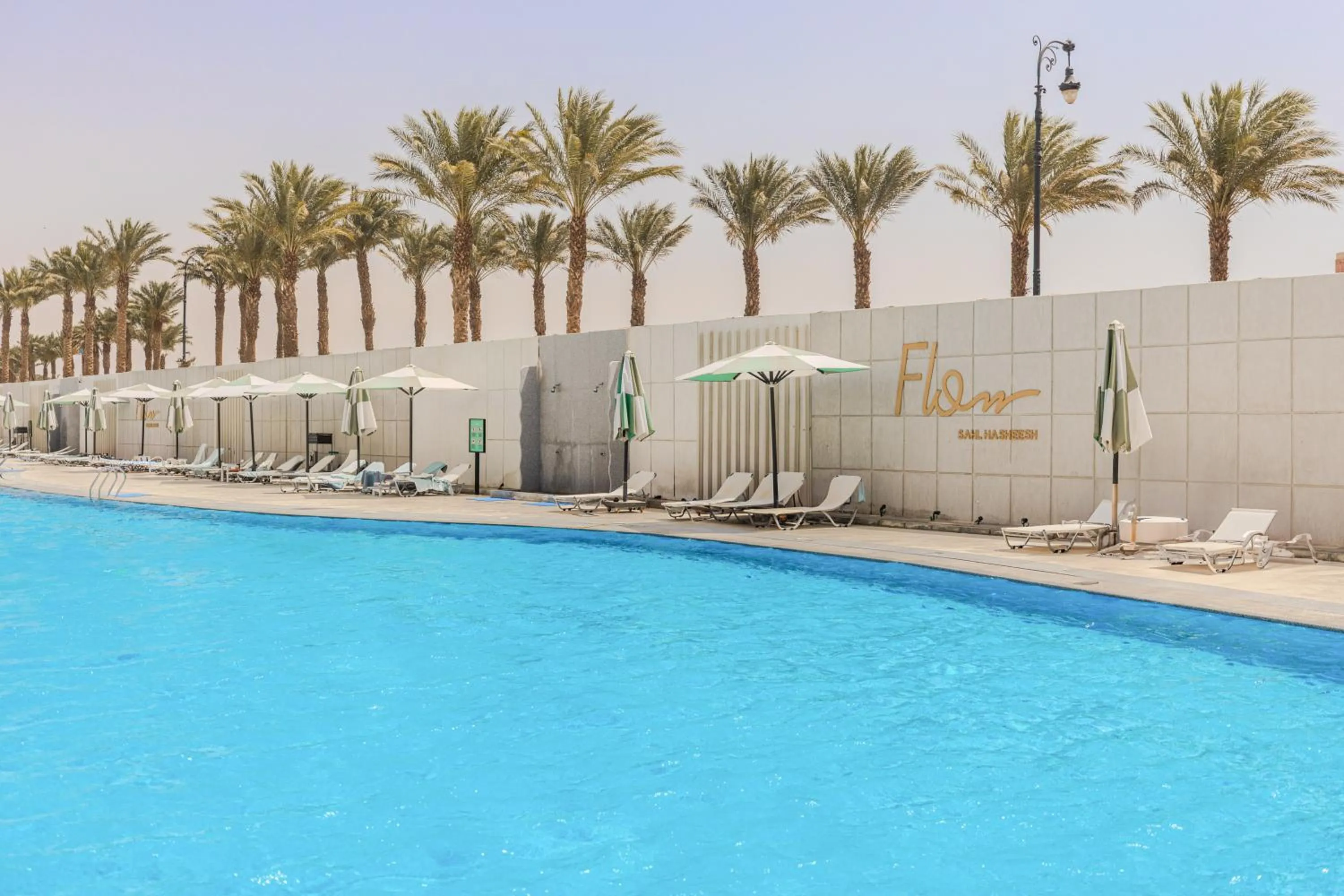 Pool view in Flow Spectrum Resort Sahl Hasheesh