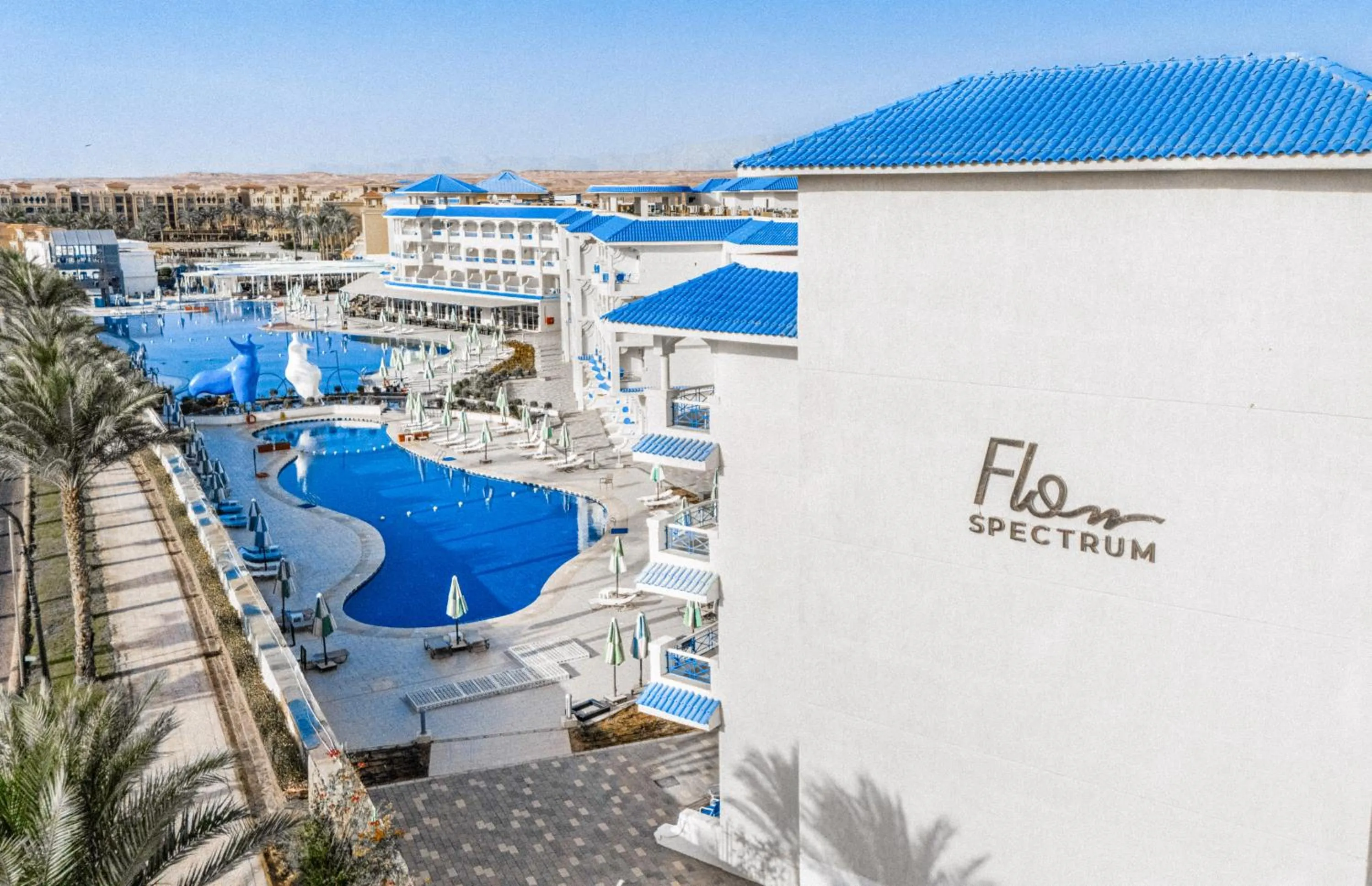 Property building in Flow Spectrum Resort Sahl Hasheesh