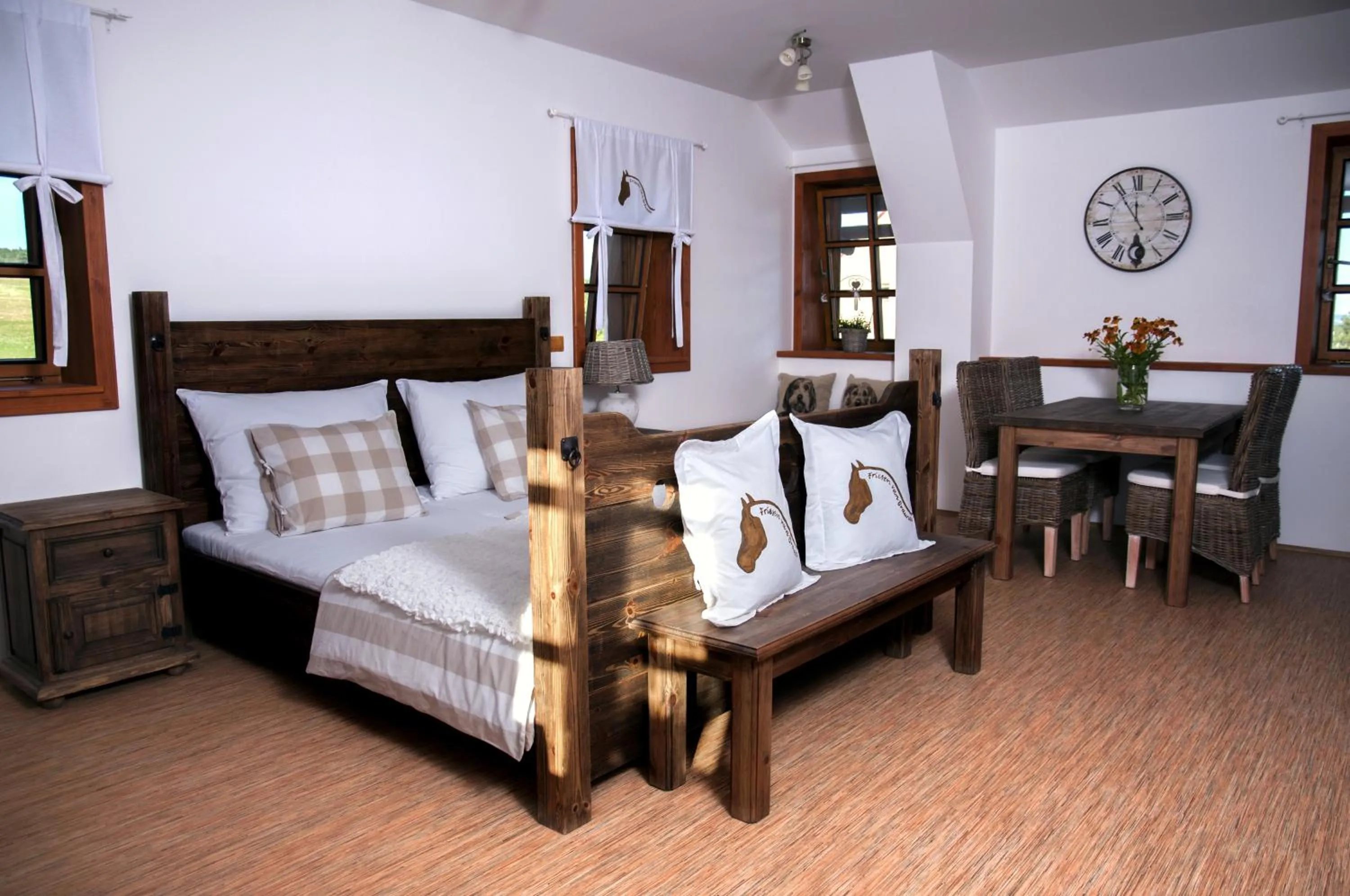 Apartment with Garden View in Penzion Jízdárna Hejtmánkovice