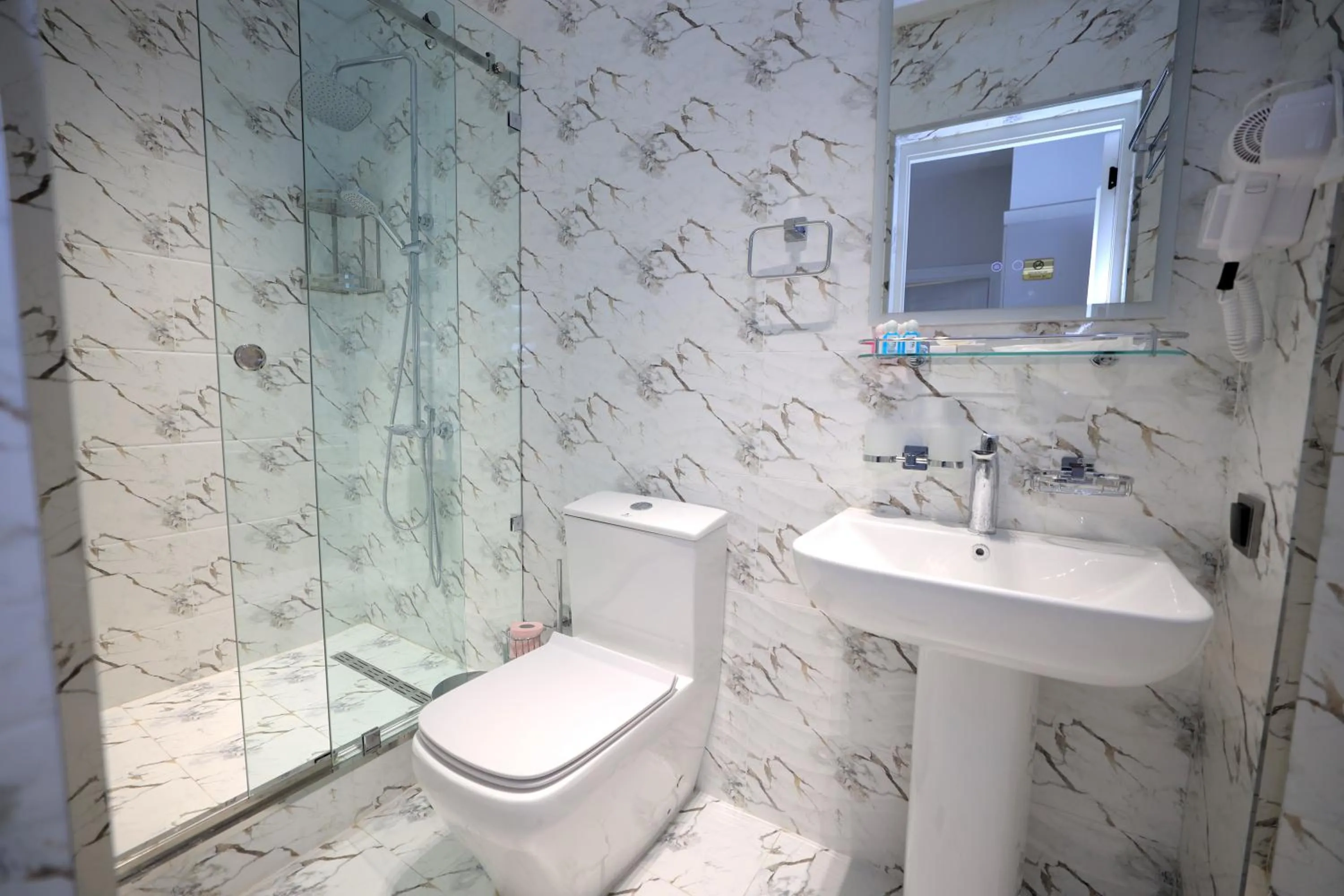 Shower in AMIR PLAZA hotel