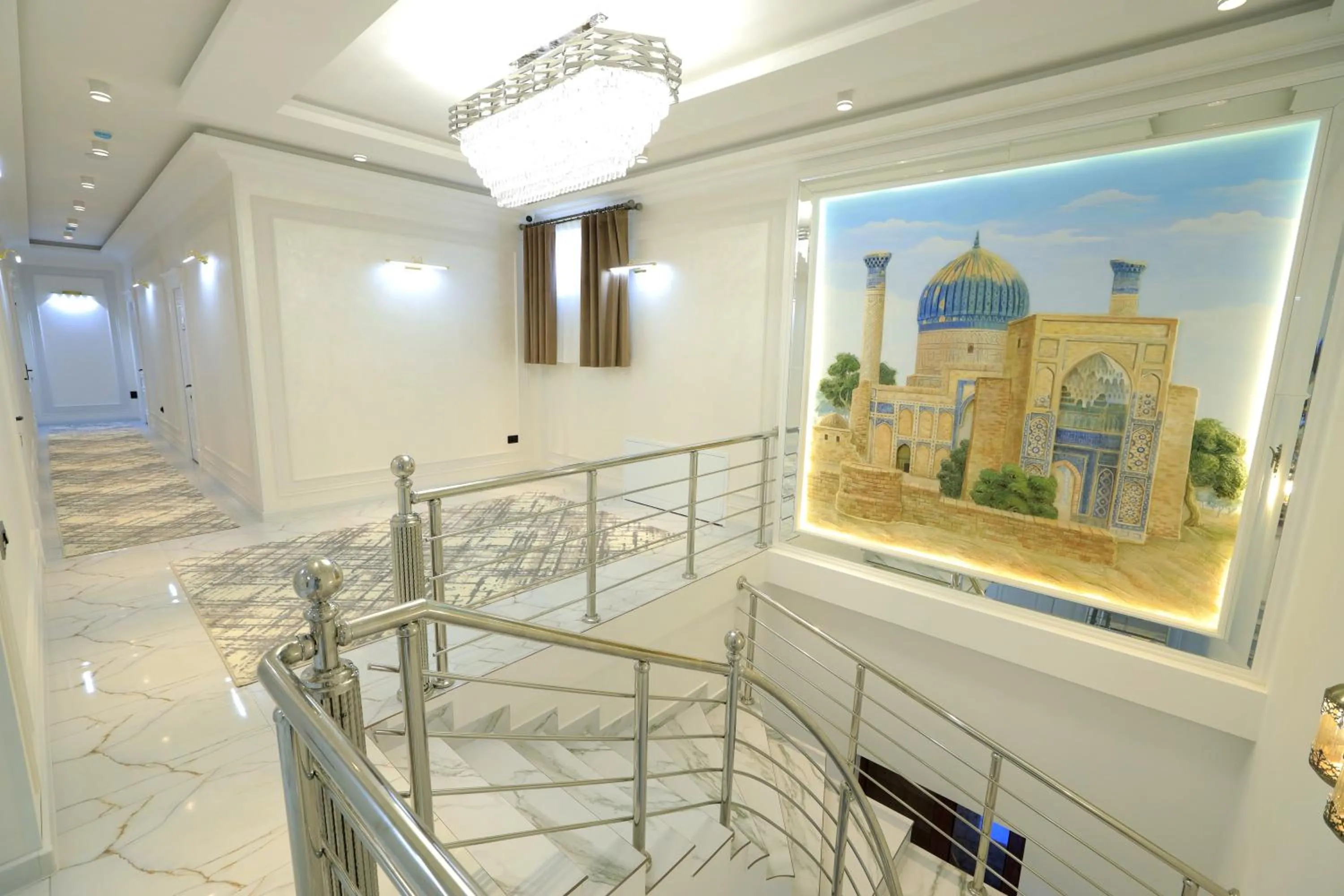 Lobby or reception in AMIR PLAZA hotel