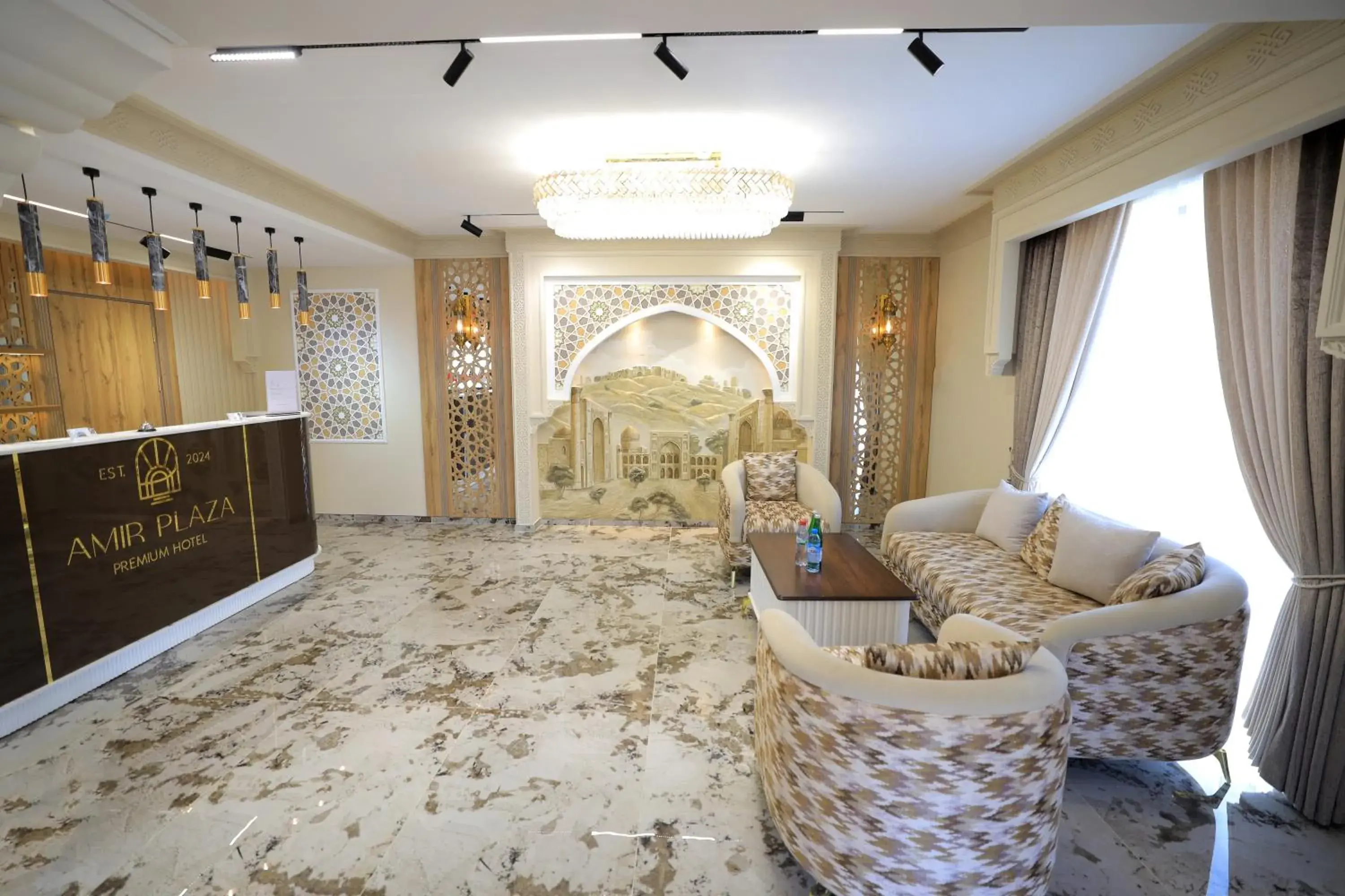 Lobby or reception in AMIR PLAZA hotel Lobby or reception in AMIR PLAZA hotel