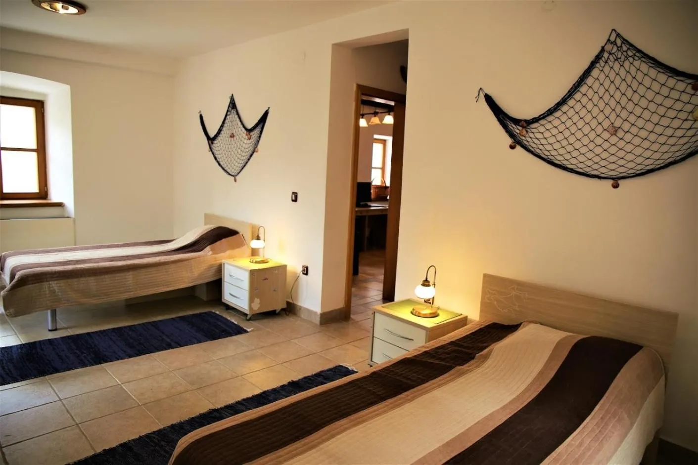 Bedroom, Bed in Villa Captain