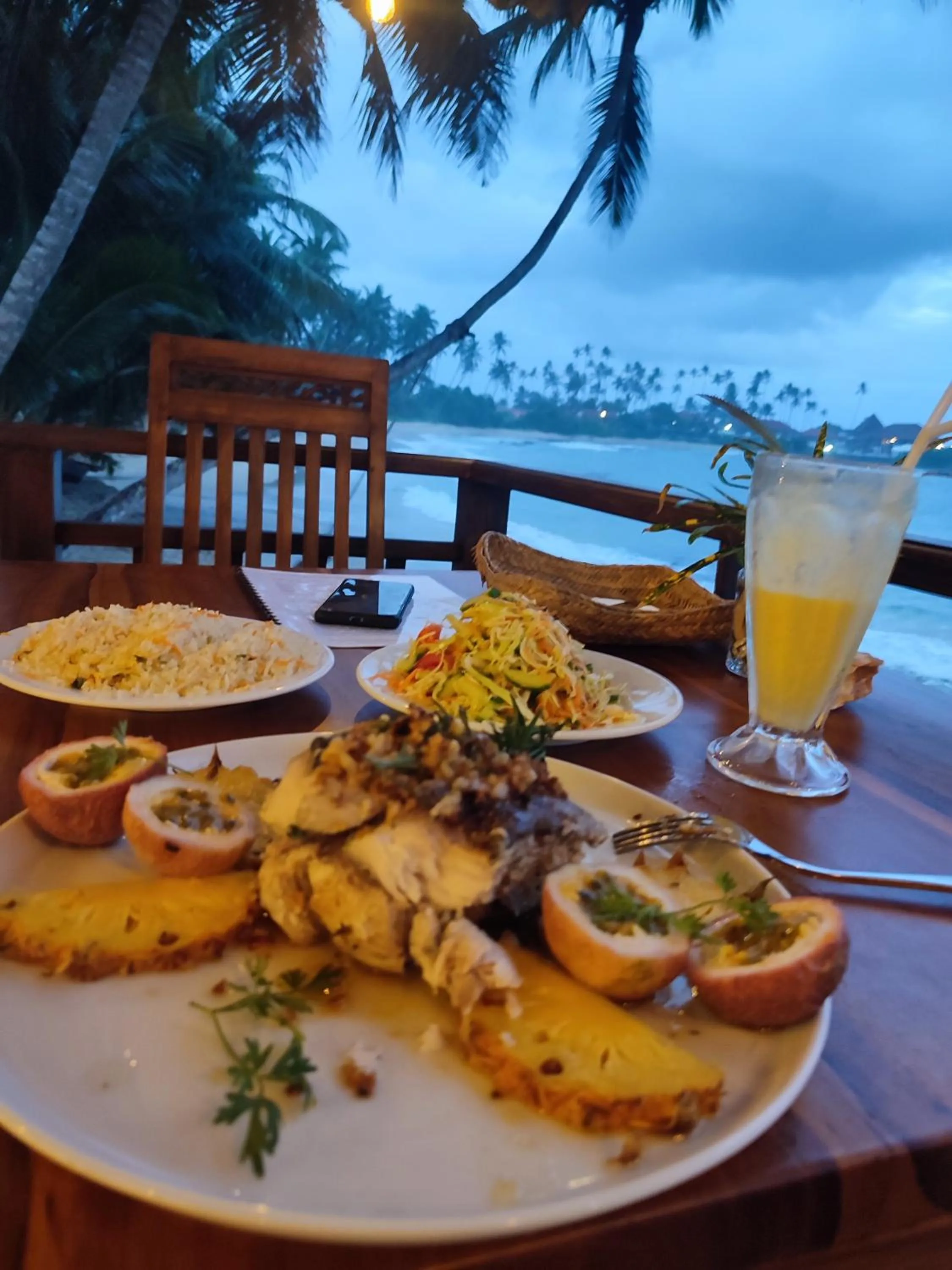 Restaurant/places to eat in Coconut Palm beach restaurant and rooms