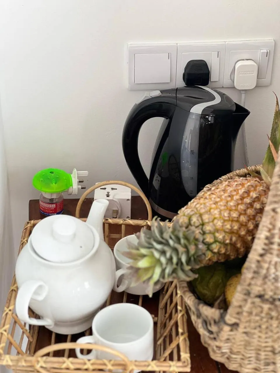 Coffee/tea facilities in Coconut Palm beach restaurant and rooms