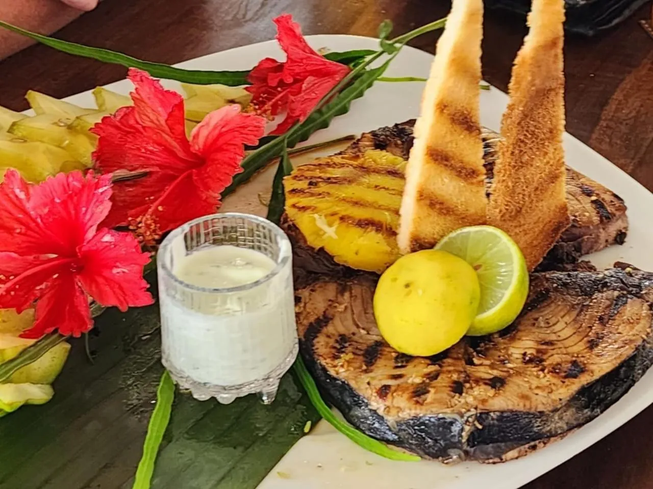 Coconut Palm beach restaurant and rooms