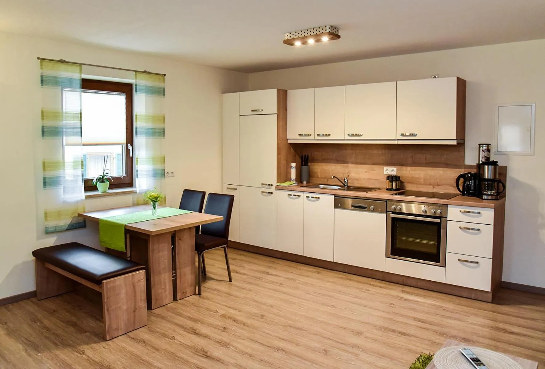 Kitchen or kitchenette in Landhotel Zum Adler