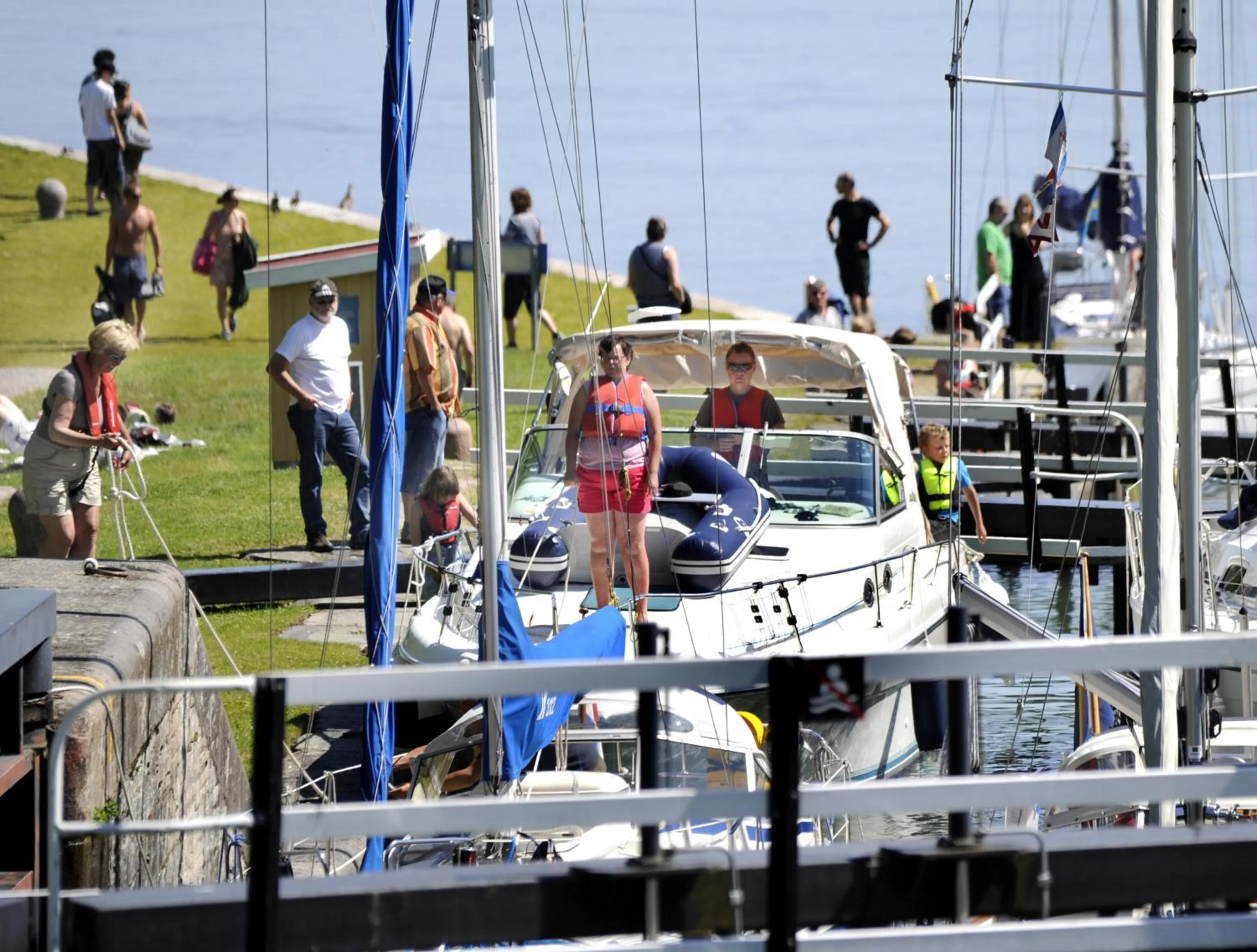 Spring in Bergs Slussar Vandrarhem & Stugor