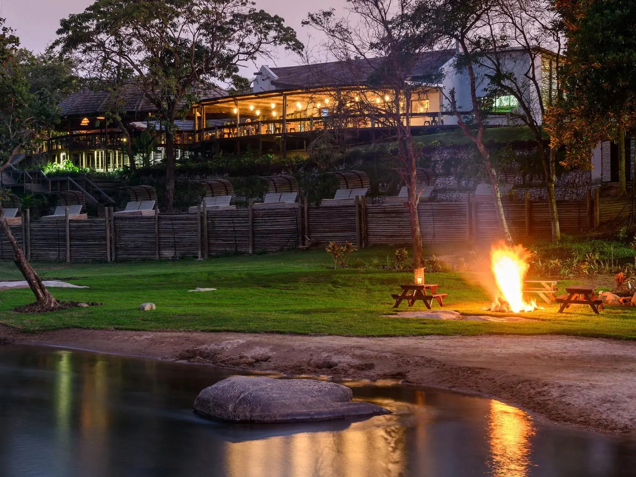 River view in Hazyview Cabanas River view in Hazyview Cabanas
