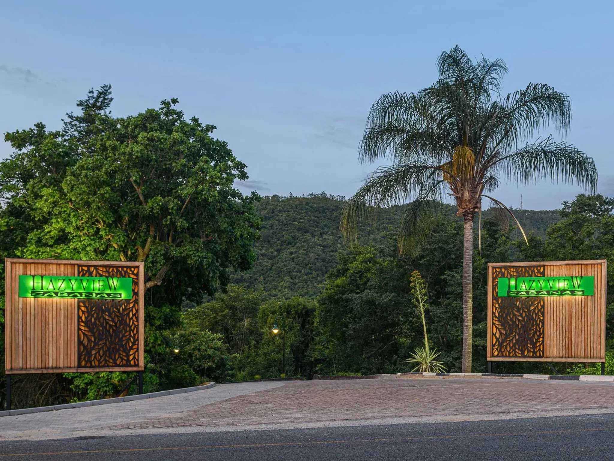 Facade/entrance in Hazyview Cabanas Facade/entrance in Hazyview Cabanas
