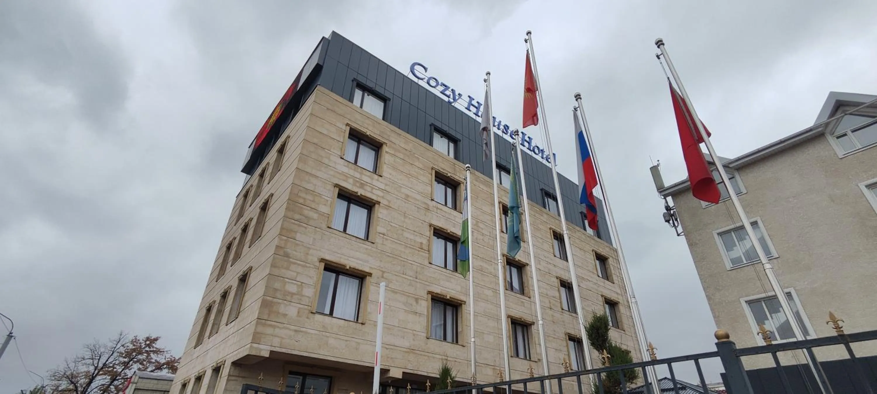 Property building in Cozy Hotel