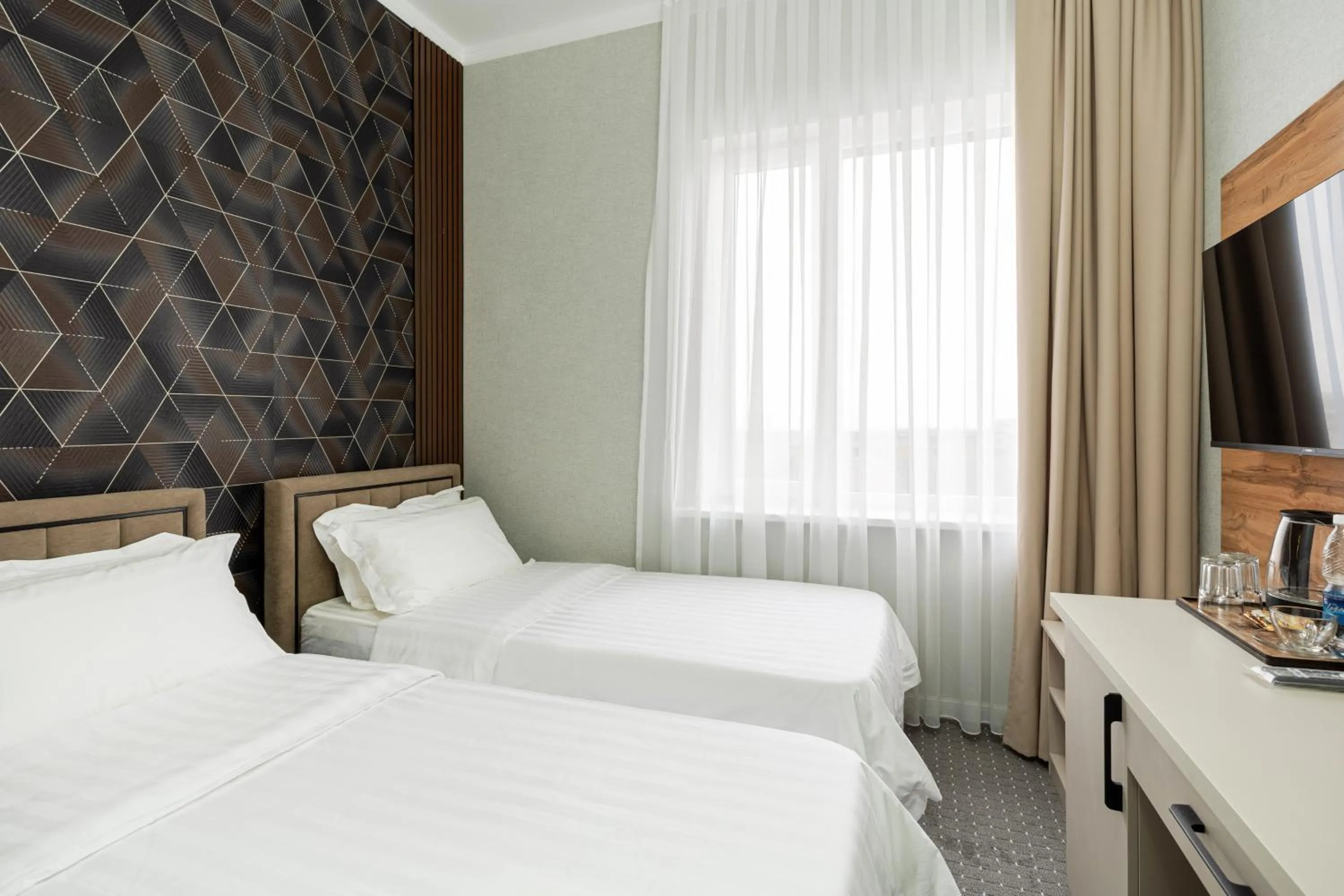 Photo of the whole room, Bed in Cozy Hotel