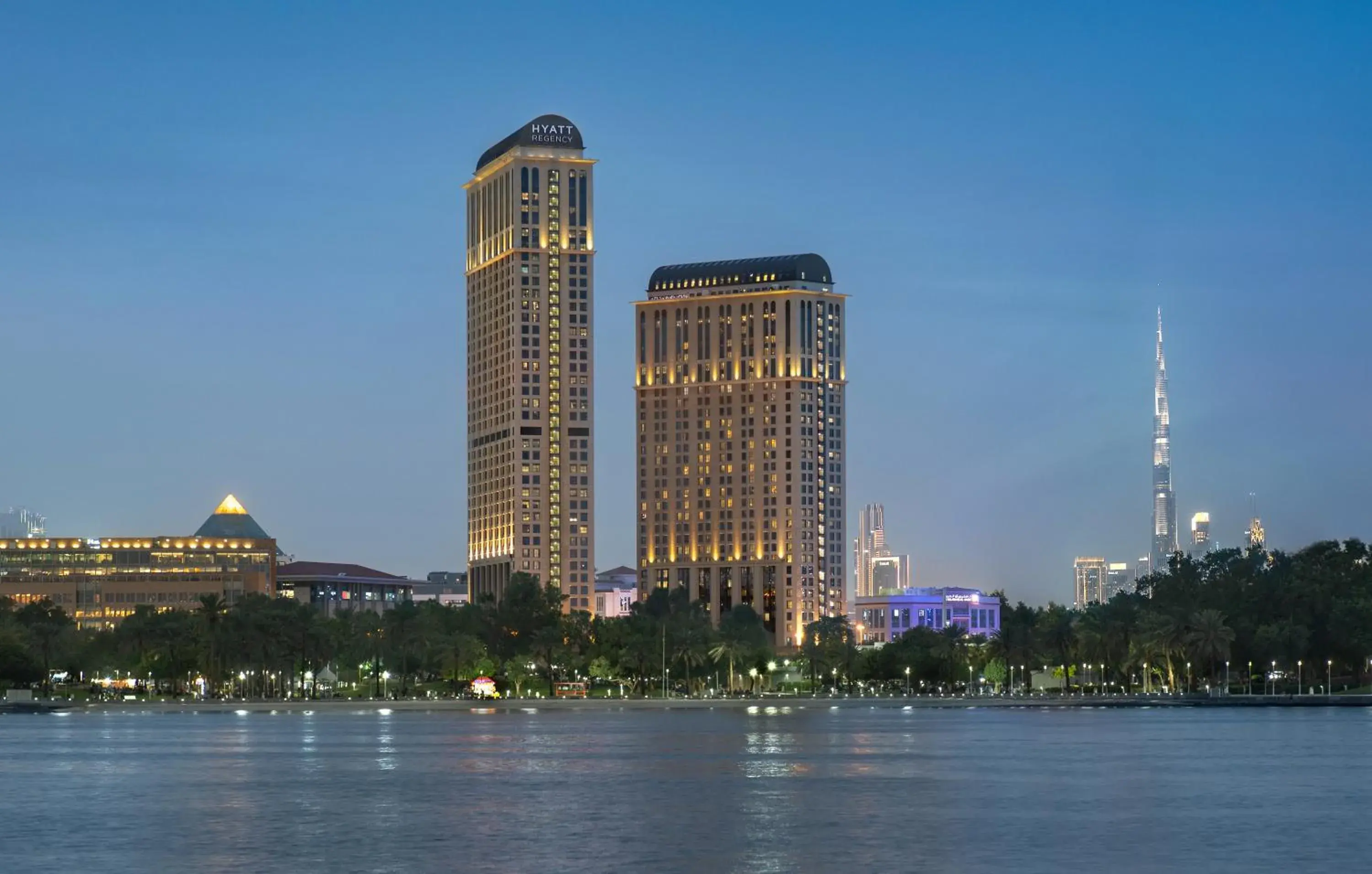 Property building in Hyatt Regency Dubai Creek Heights Property building in Hyatt Regency Dubai Creek Heights