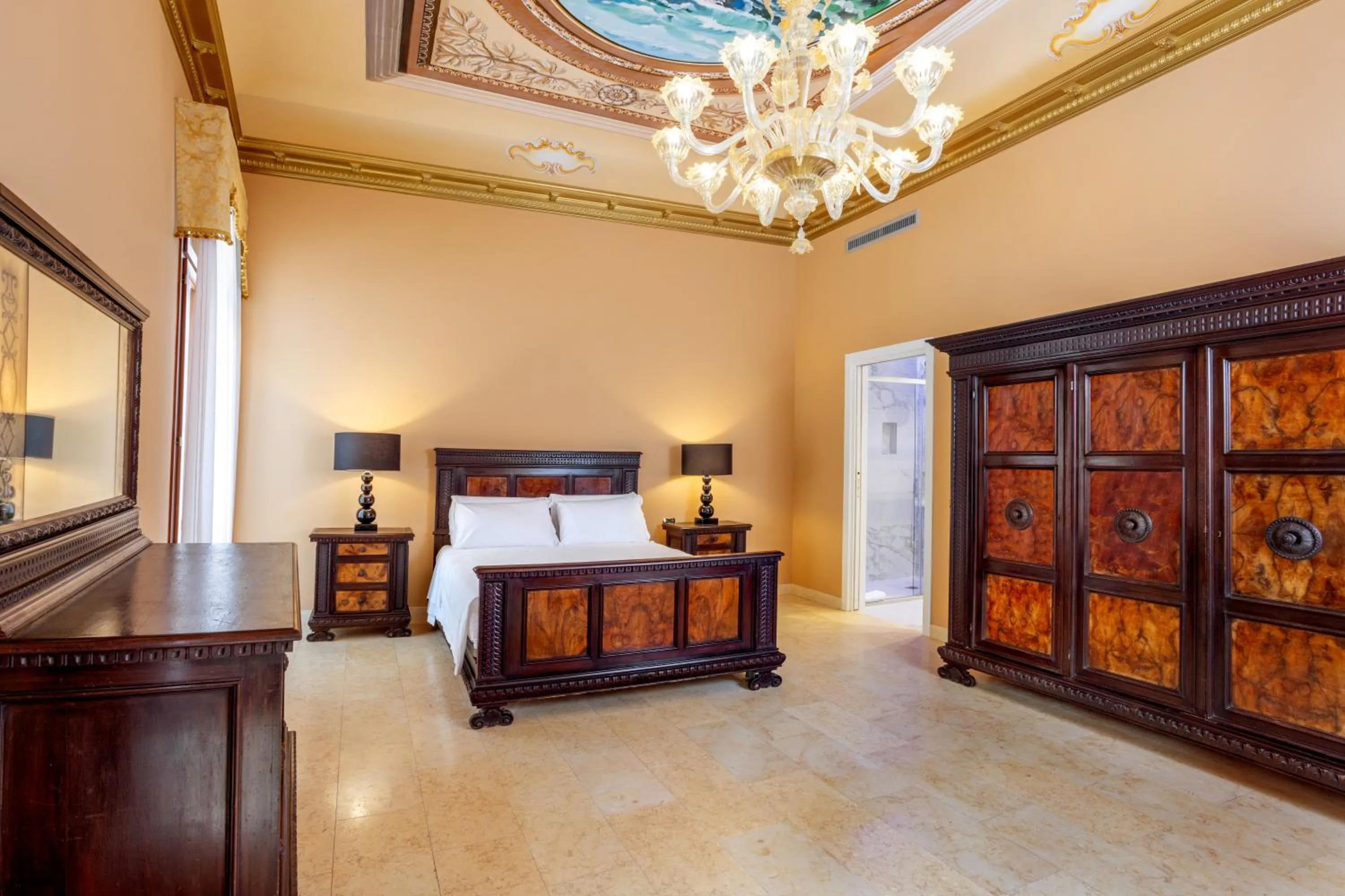 Bed in Antico Portego