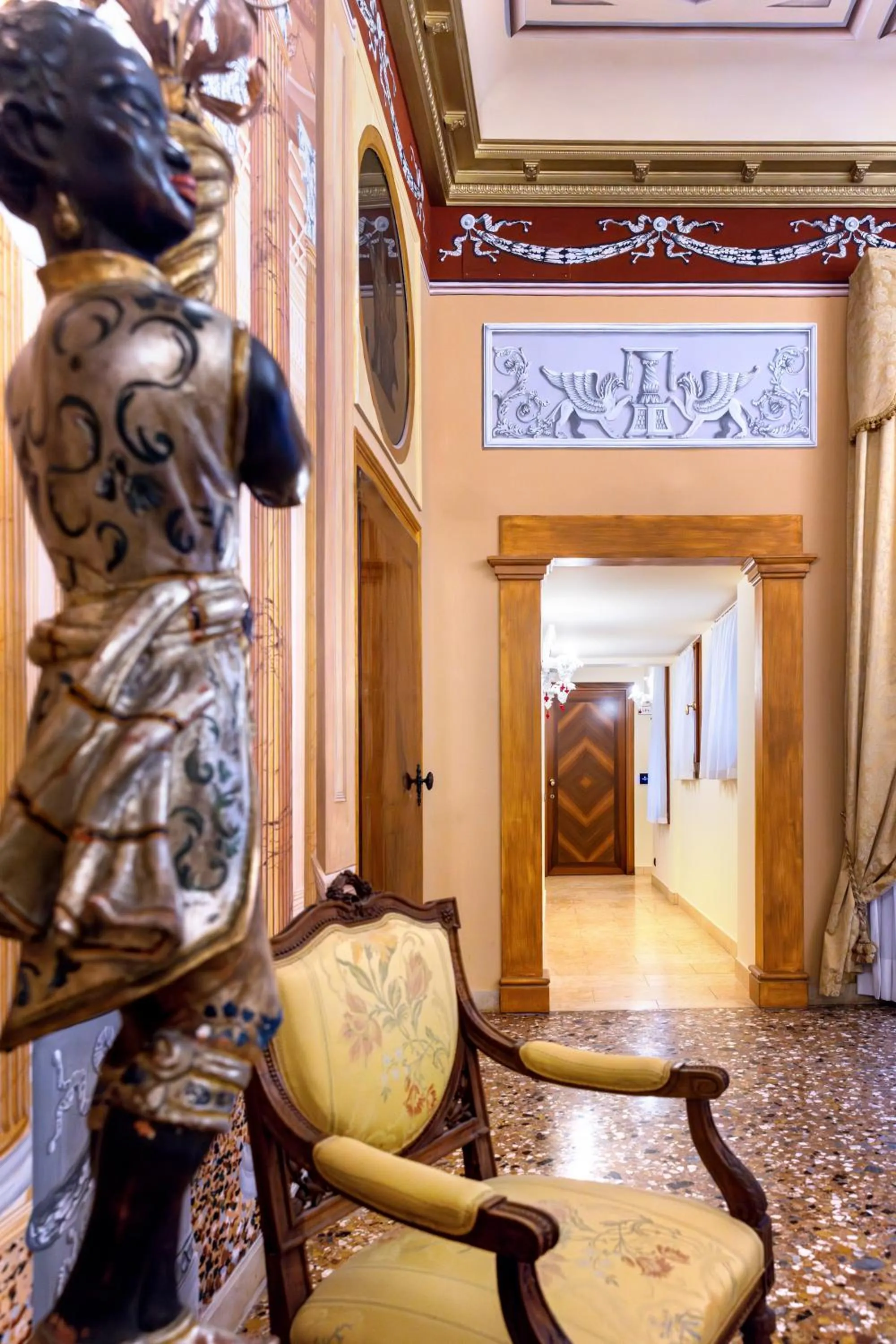 Lobby or reception in Antico Portego