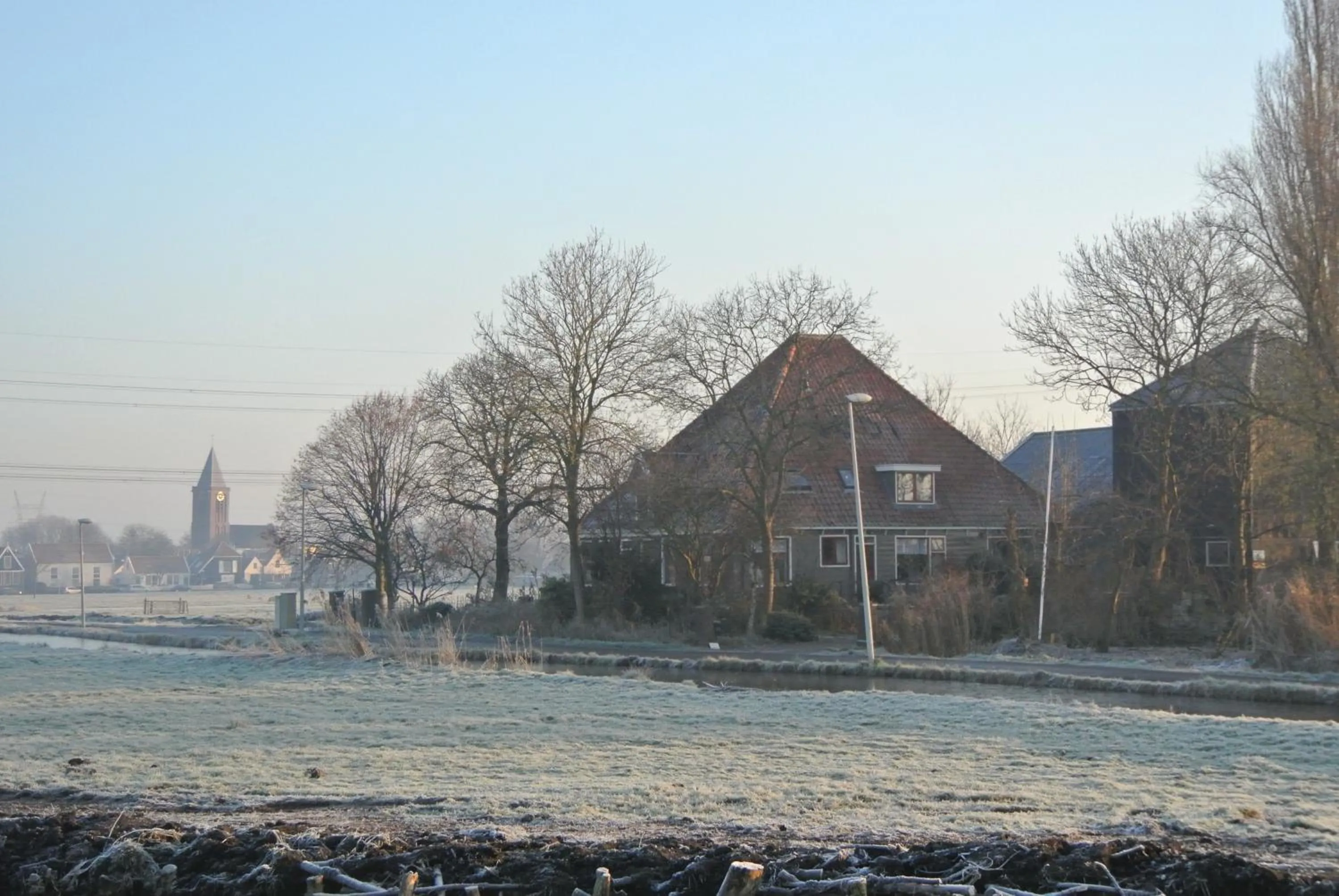 Property building in Appartement Voorhuis en chalet Klein Waterland