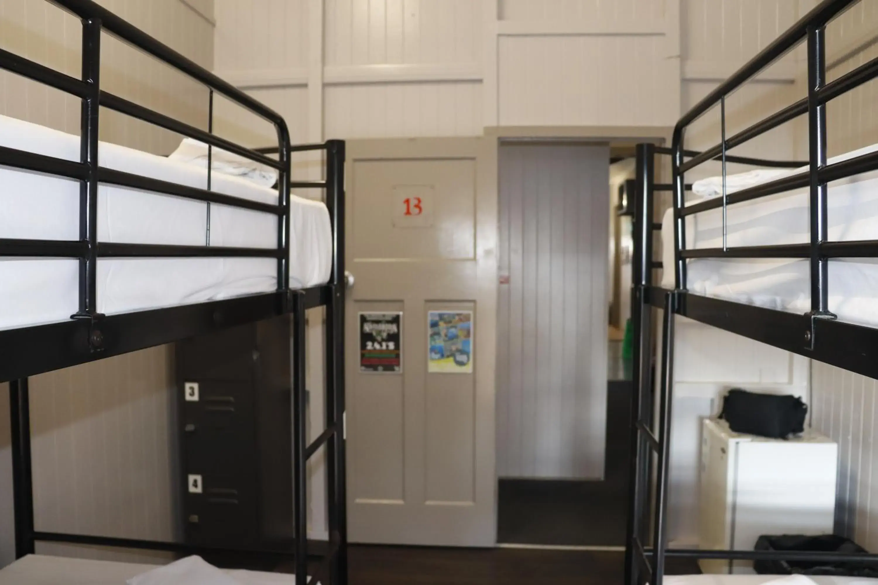 Basic 4 bed mixed dormitory (age limit 18 - 35) in The Jack Backpackers Basic 4 bed mixed dormitory (age limit 18 - 35) in The Jack Backpackers