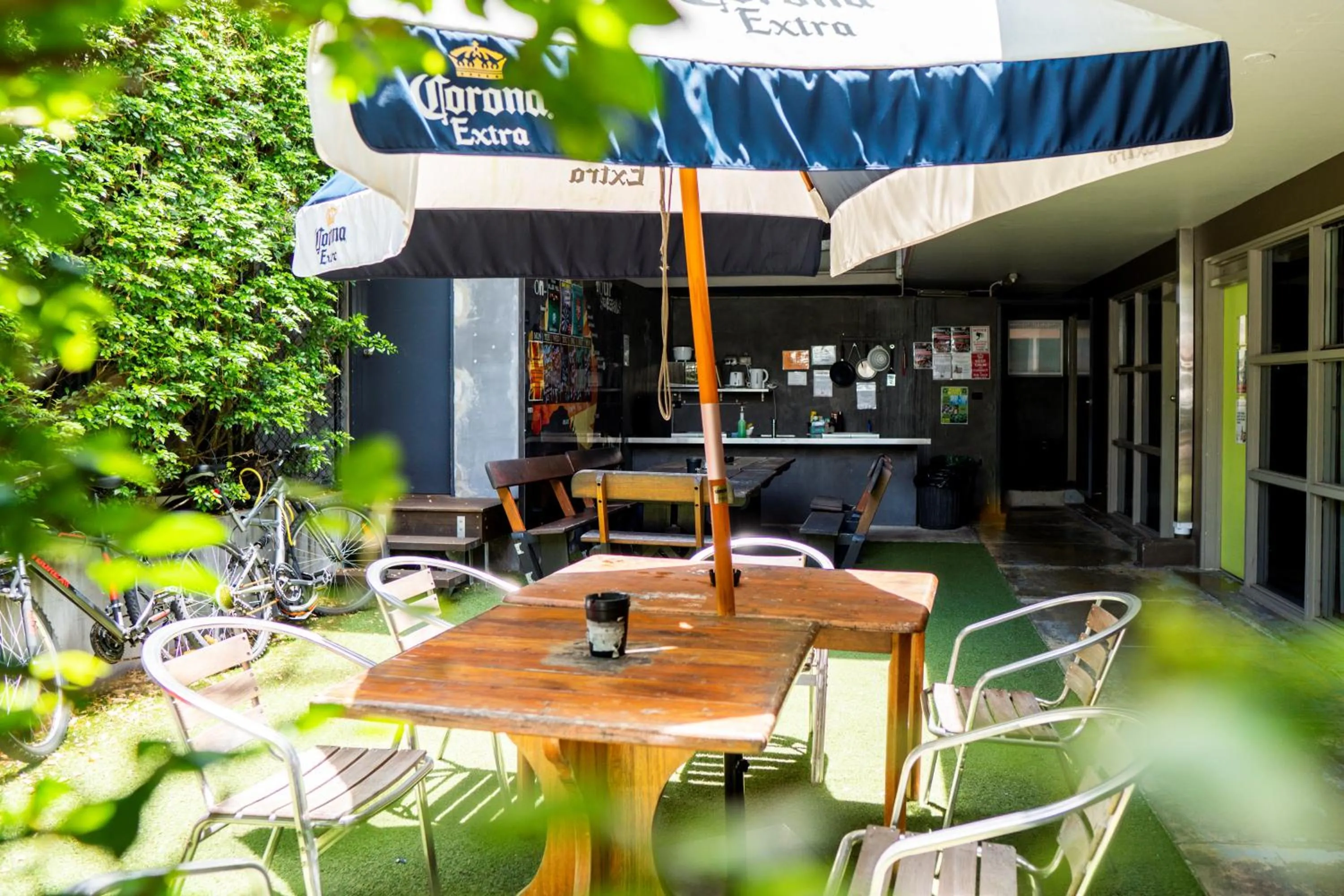 Seating area in The Jack Backpackers