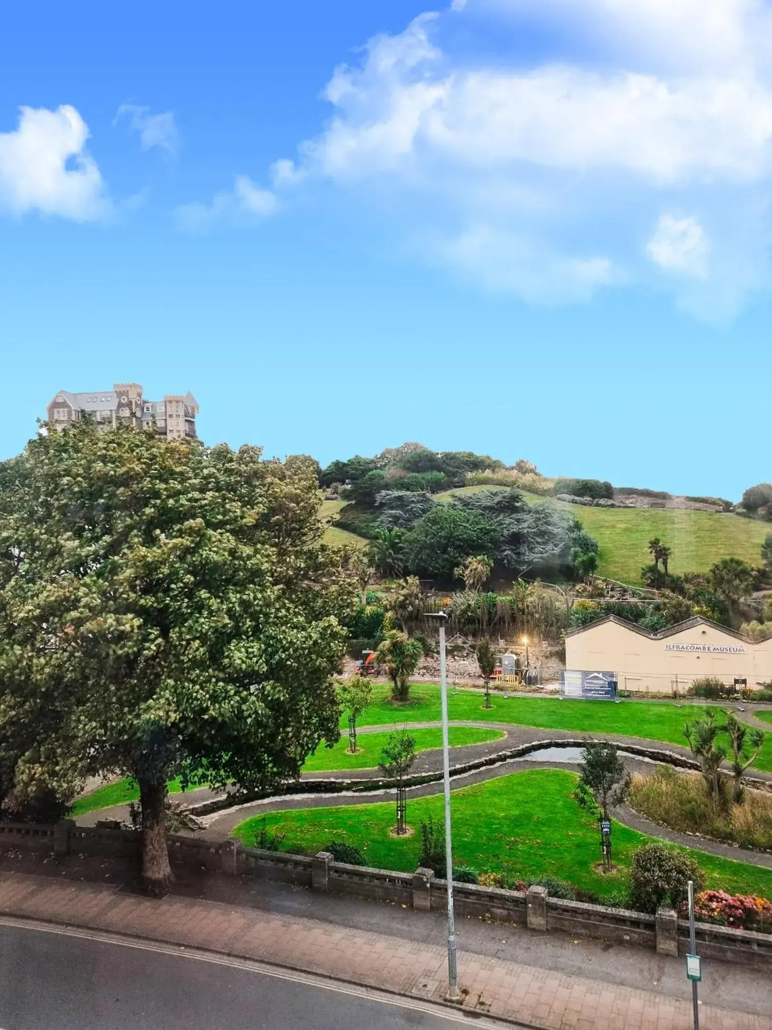 Garden view in Dilkhusa Grand Hotel by Compass Hospitality Garden view in Dilkhusa Grand Hotel by Compass Hospitality