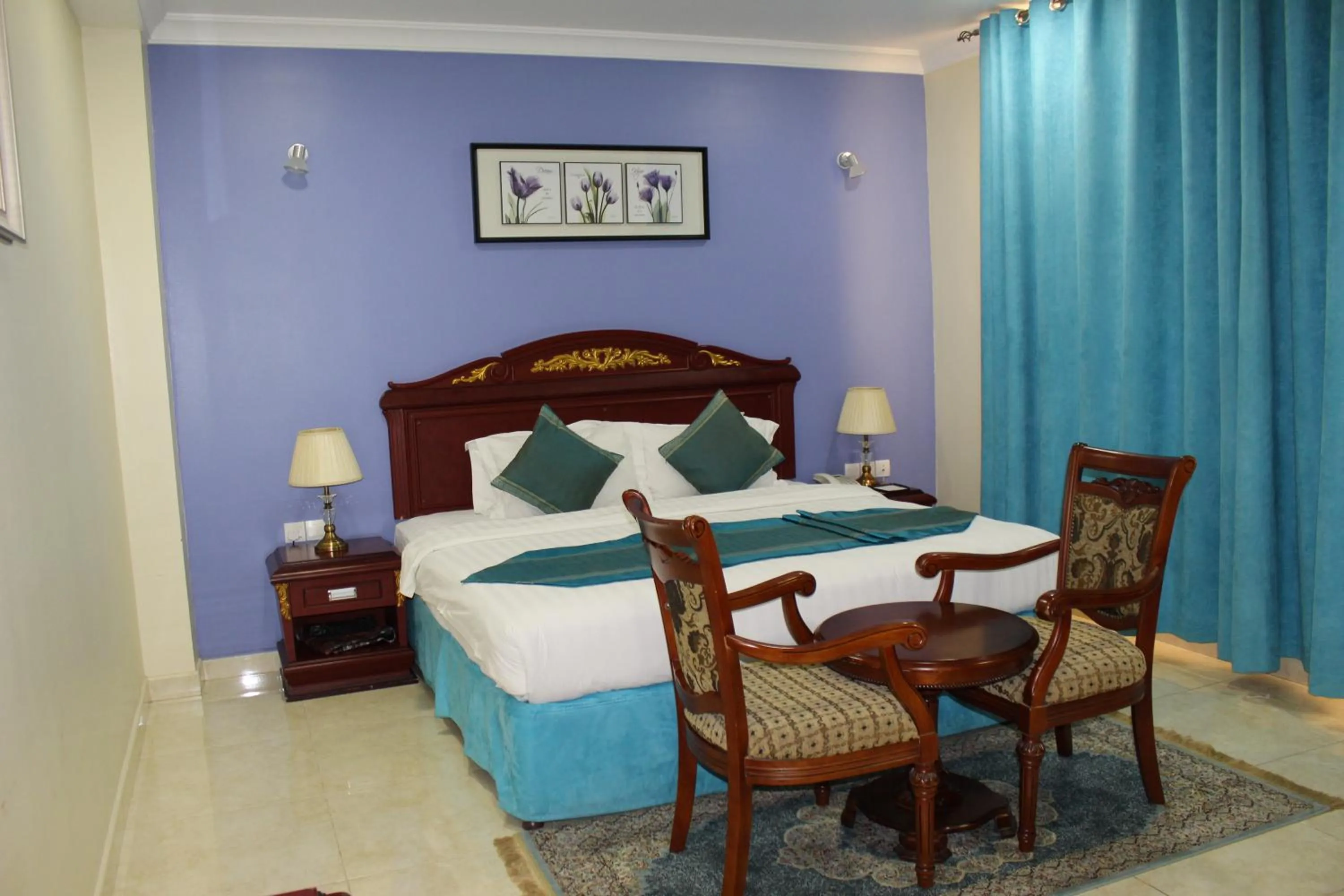 Bed in Al Diyar Hotel