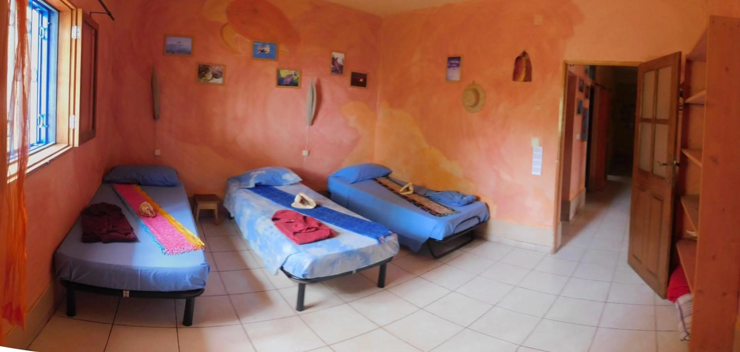 Triple Room with Private External Bathroom in Tortuga B&B