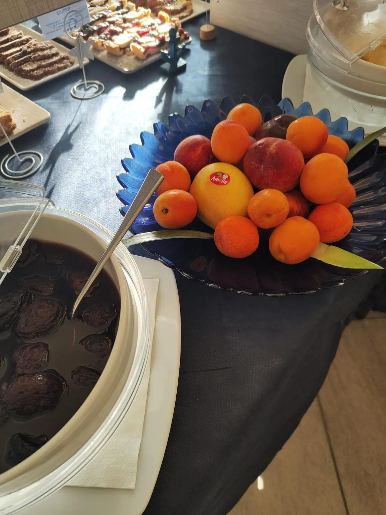 Buffet breakfast in Blu Star Hotel
