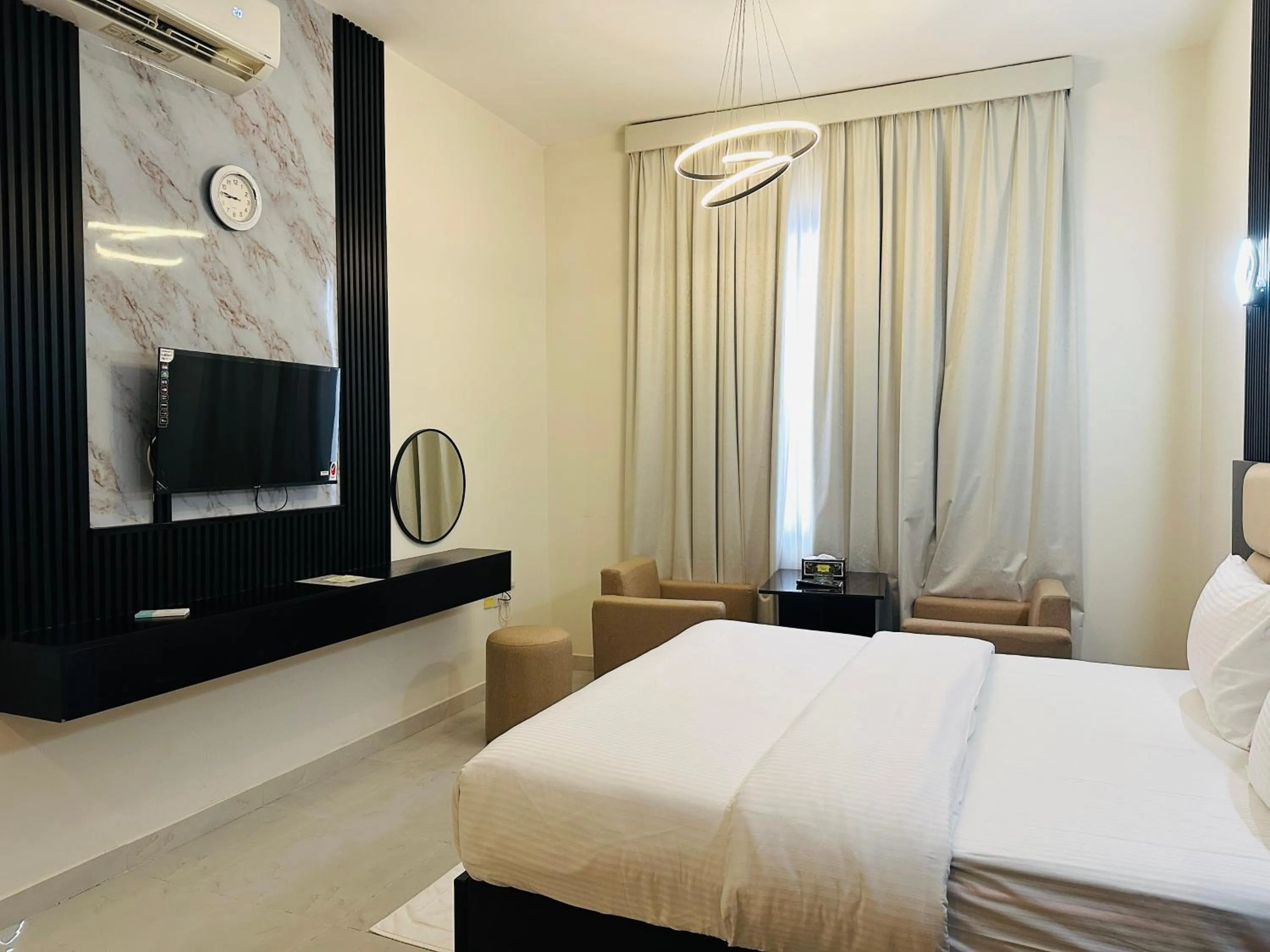 Bed in Al Zahra Hotel Apartments Ras Al Khaimah