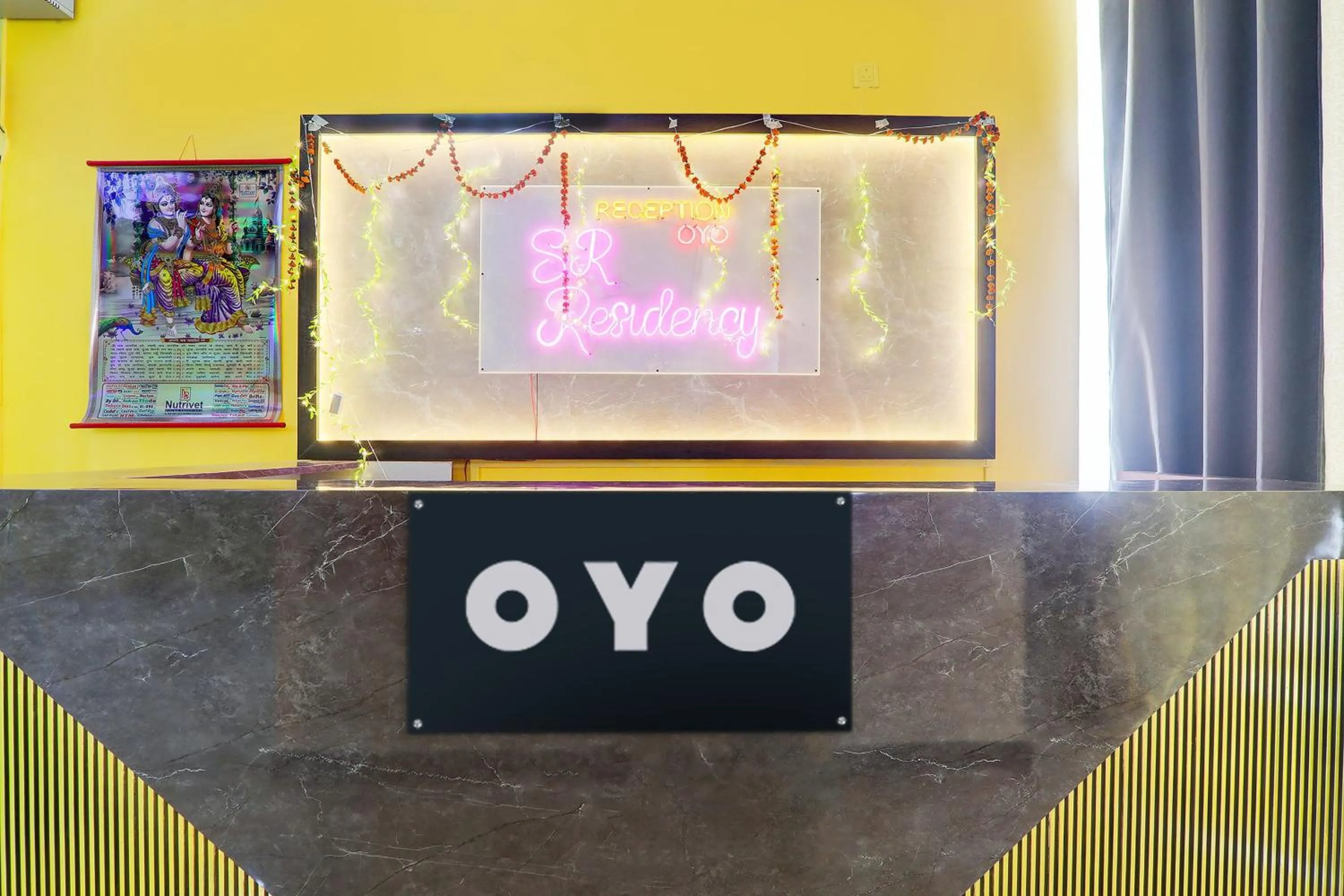 Lobby or reception in Hotel O SR Residency